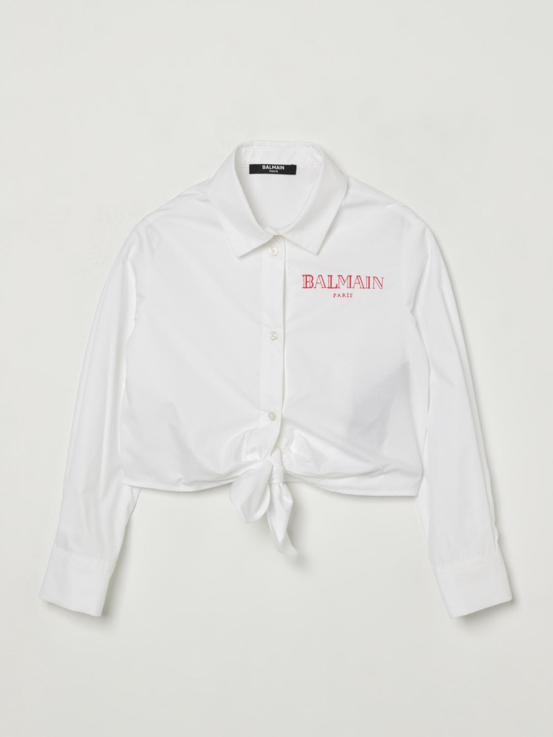 Balmain Shirt Kids White
