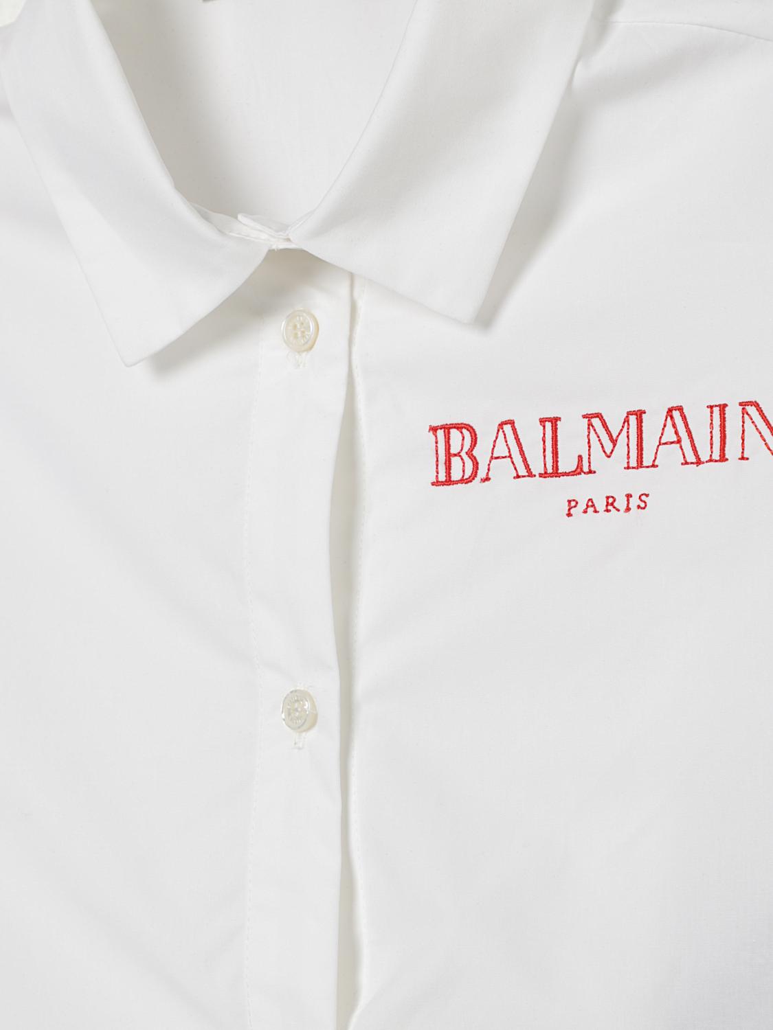 Balmain Shirt Kids White