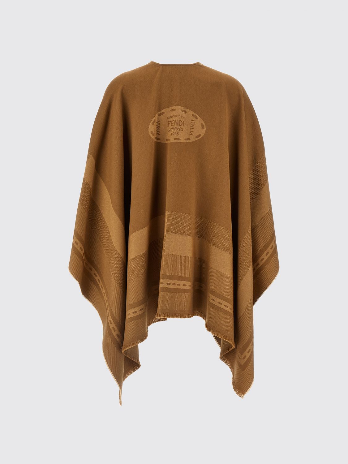Fendi Coat Woman Brown