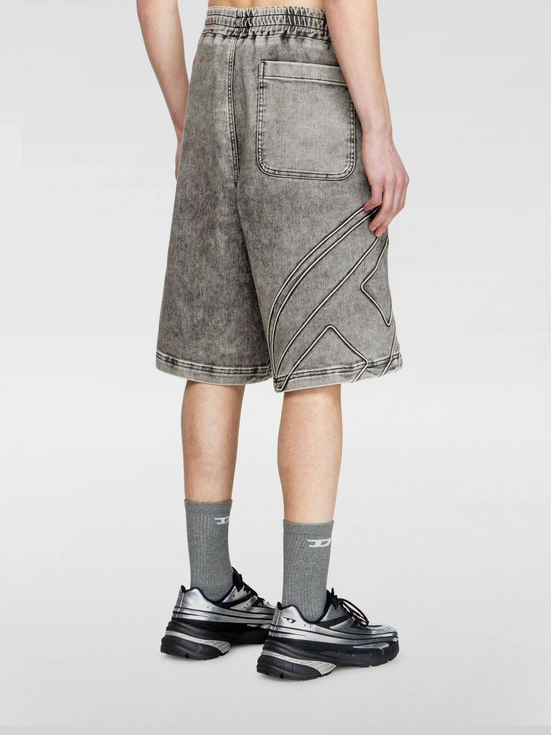 Diesel Short Men Grey