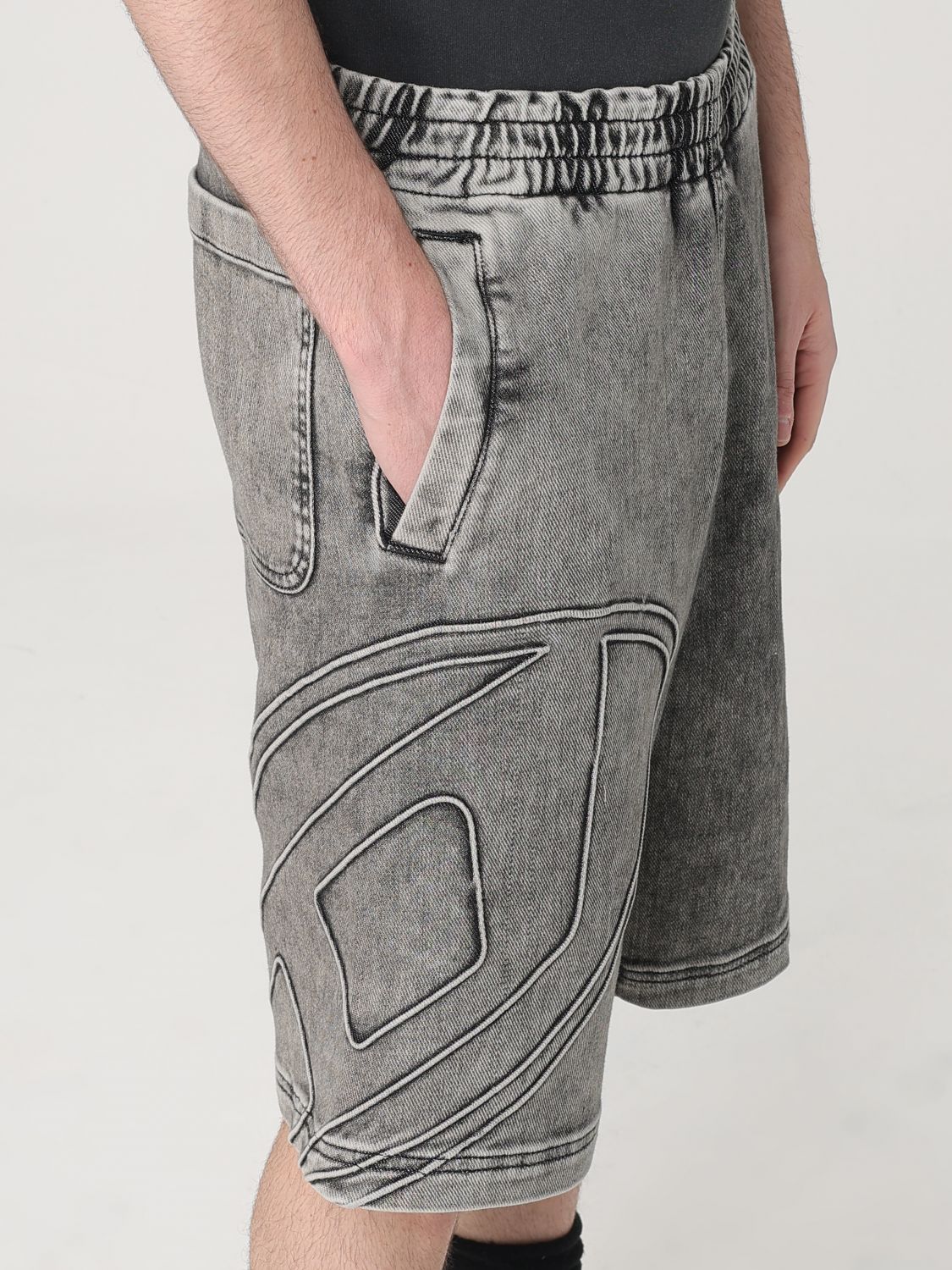 Diesel Short Men Grey