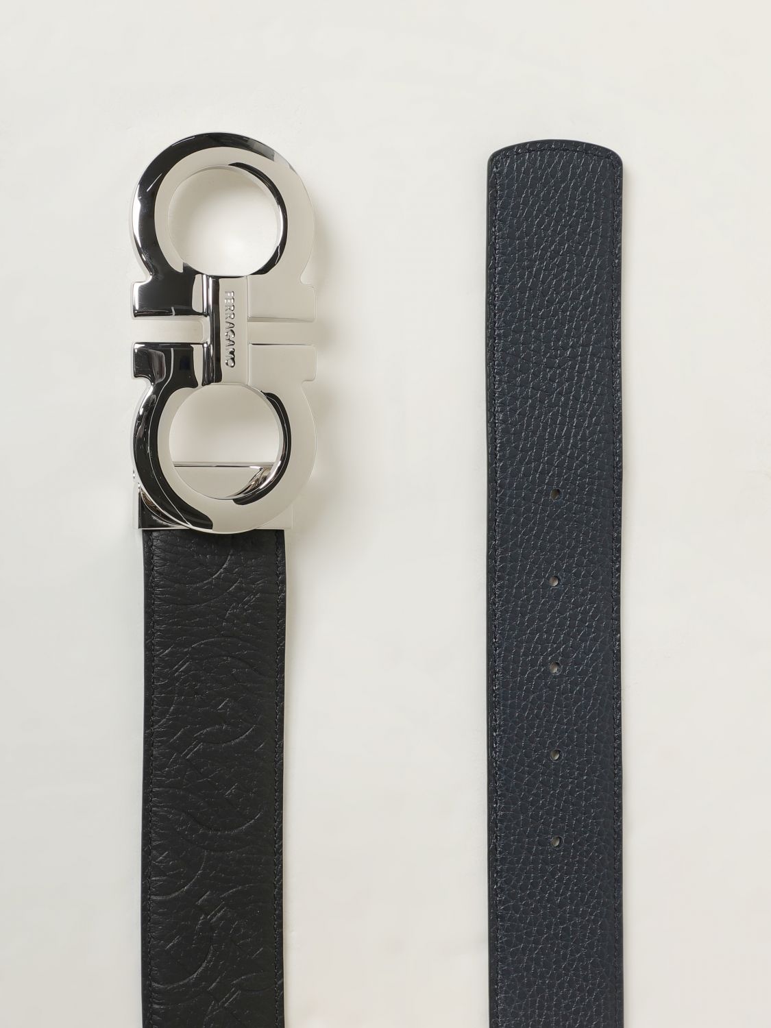 Ferragamo Belt Men Black