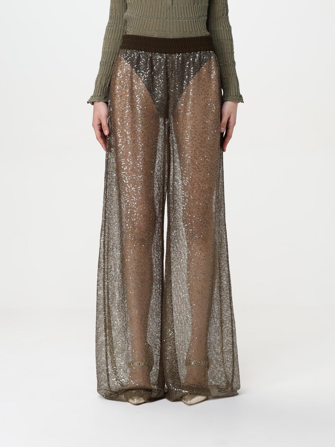 Pinko Pants Woman Brown