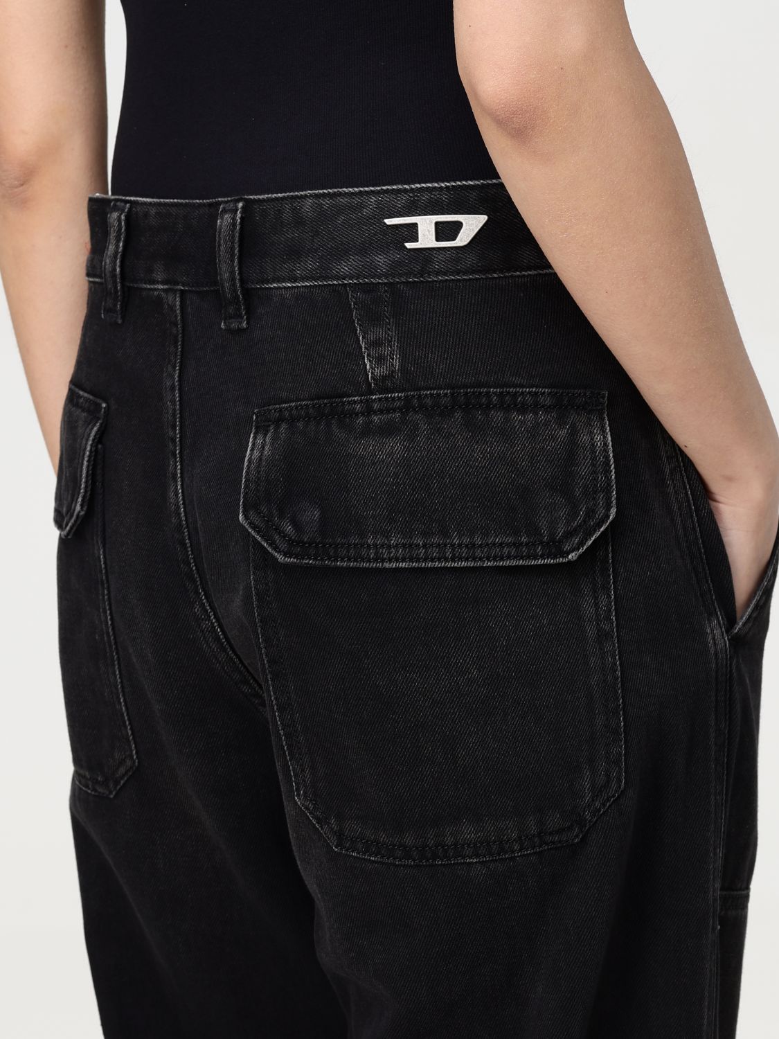 Diesel Jeans Woman Black