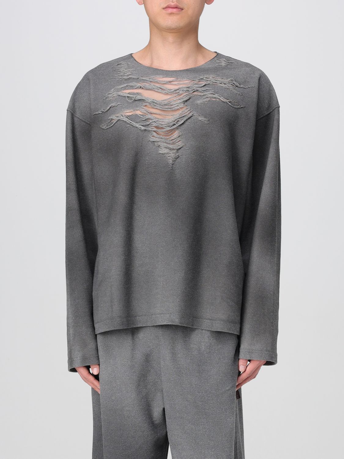 Diesel T Shirt Men Grey