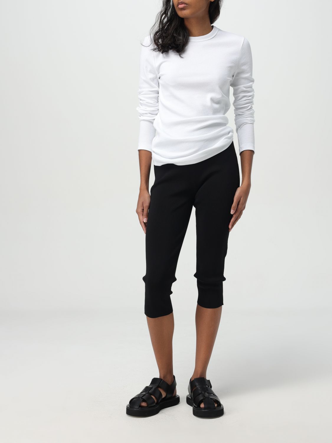 Toteme Pants Woman Black