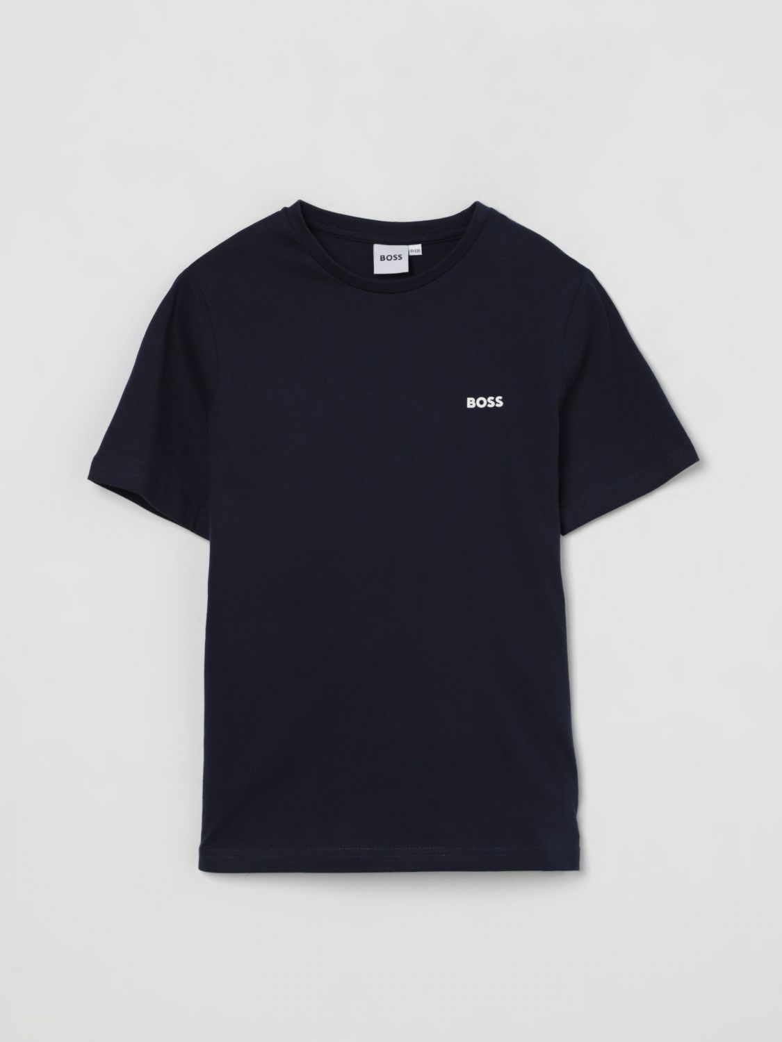 Boss T Shirt Kids Blue
