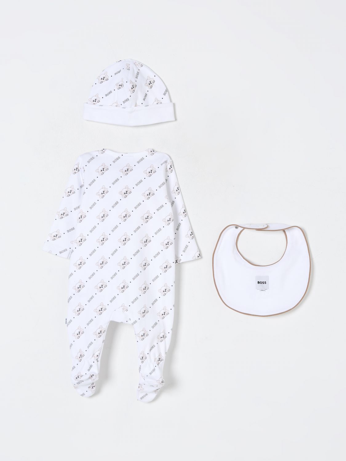 Boss Jumpsuit Kids White