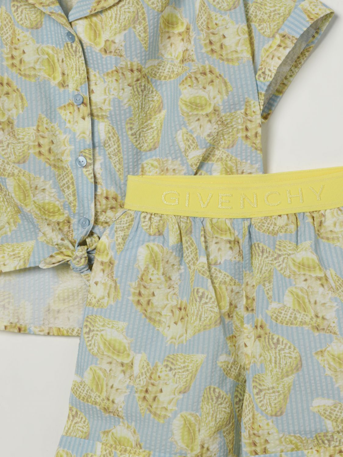 Givenchy Co Ords Kids Gnawed Blue