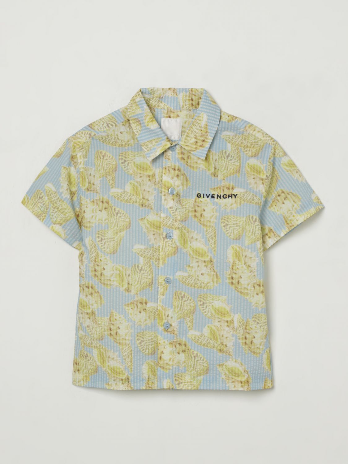 Givenchy Shirt Kids Gnawed Blue