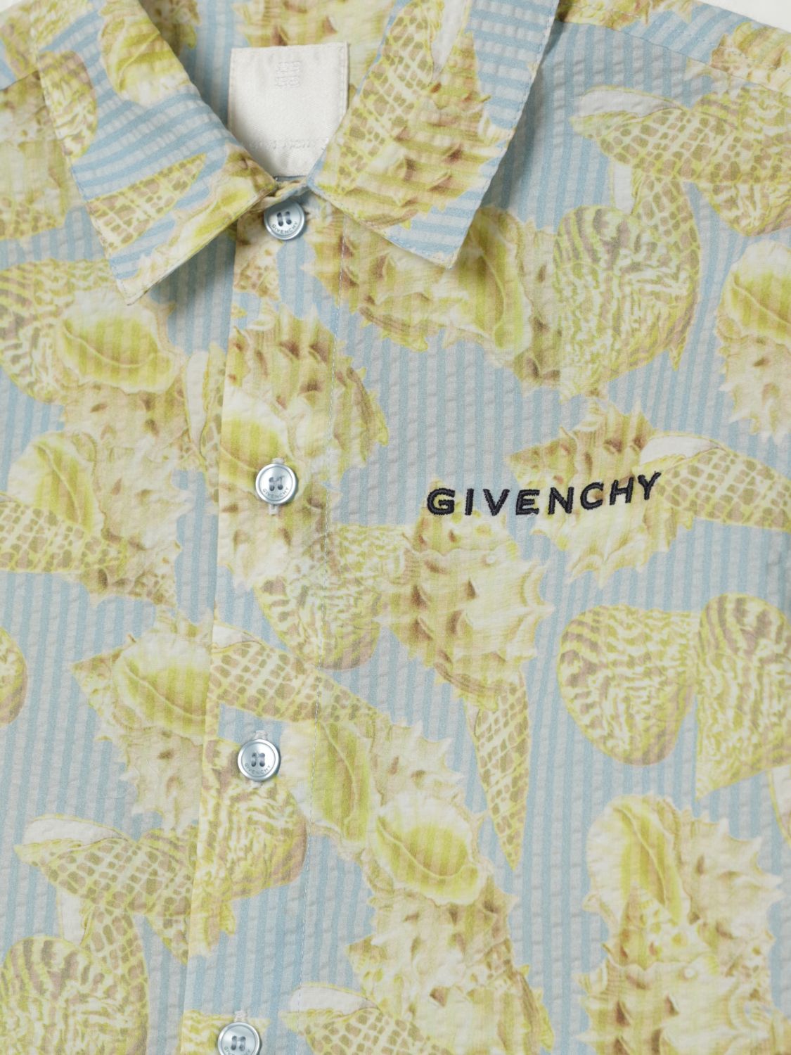 Givenchy Shirt Kids Gnawed Blue