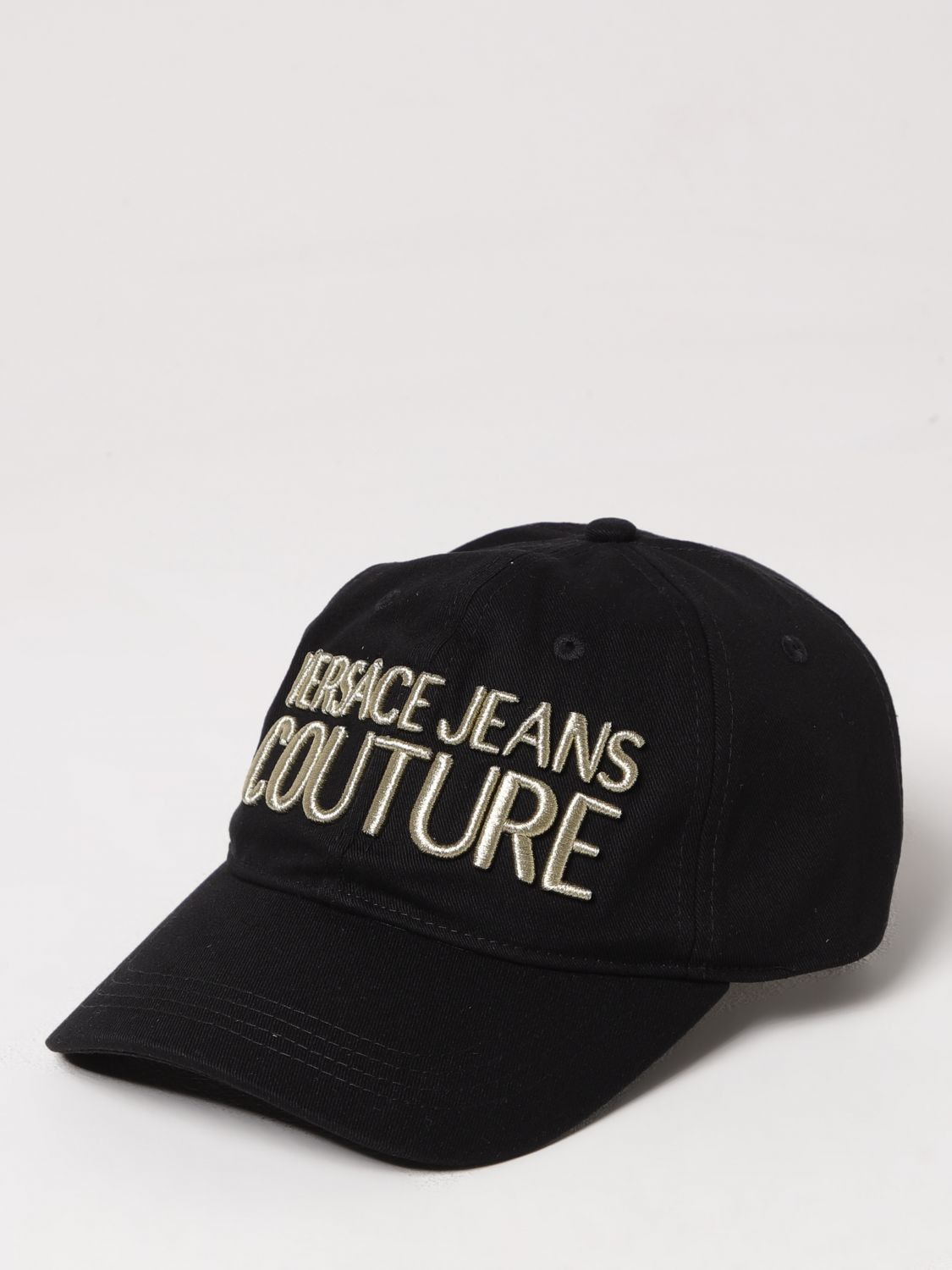 ハット VERSACE JEANS COUTURE Woman Hat Black 78HAZK10ZG364 G89 ハット VERSACE JEANS COUTURE Woman Hat Black 78HAZK10ZG364