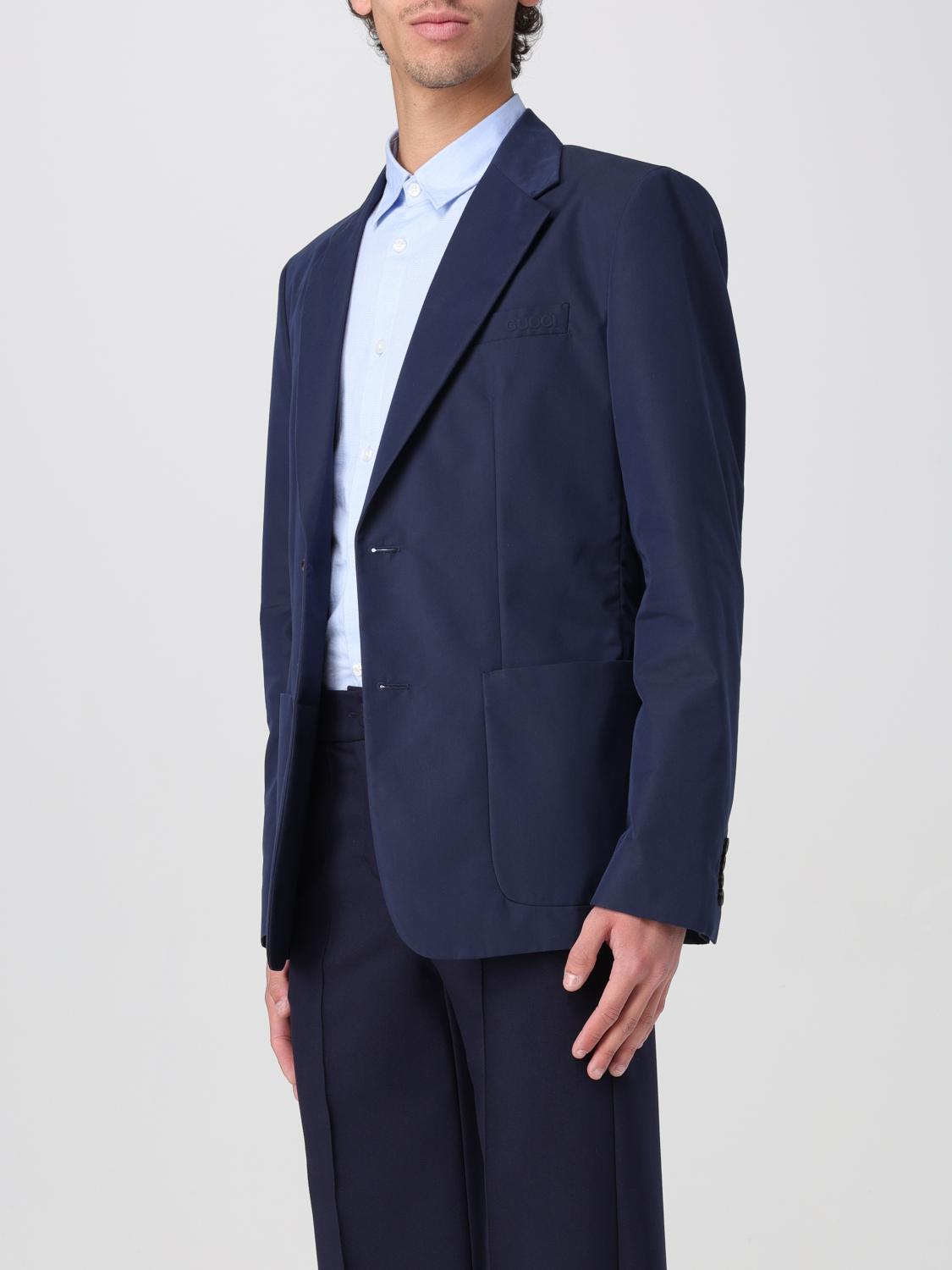 Gucci Blazer Men Blue