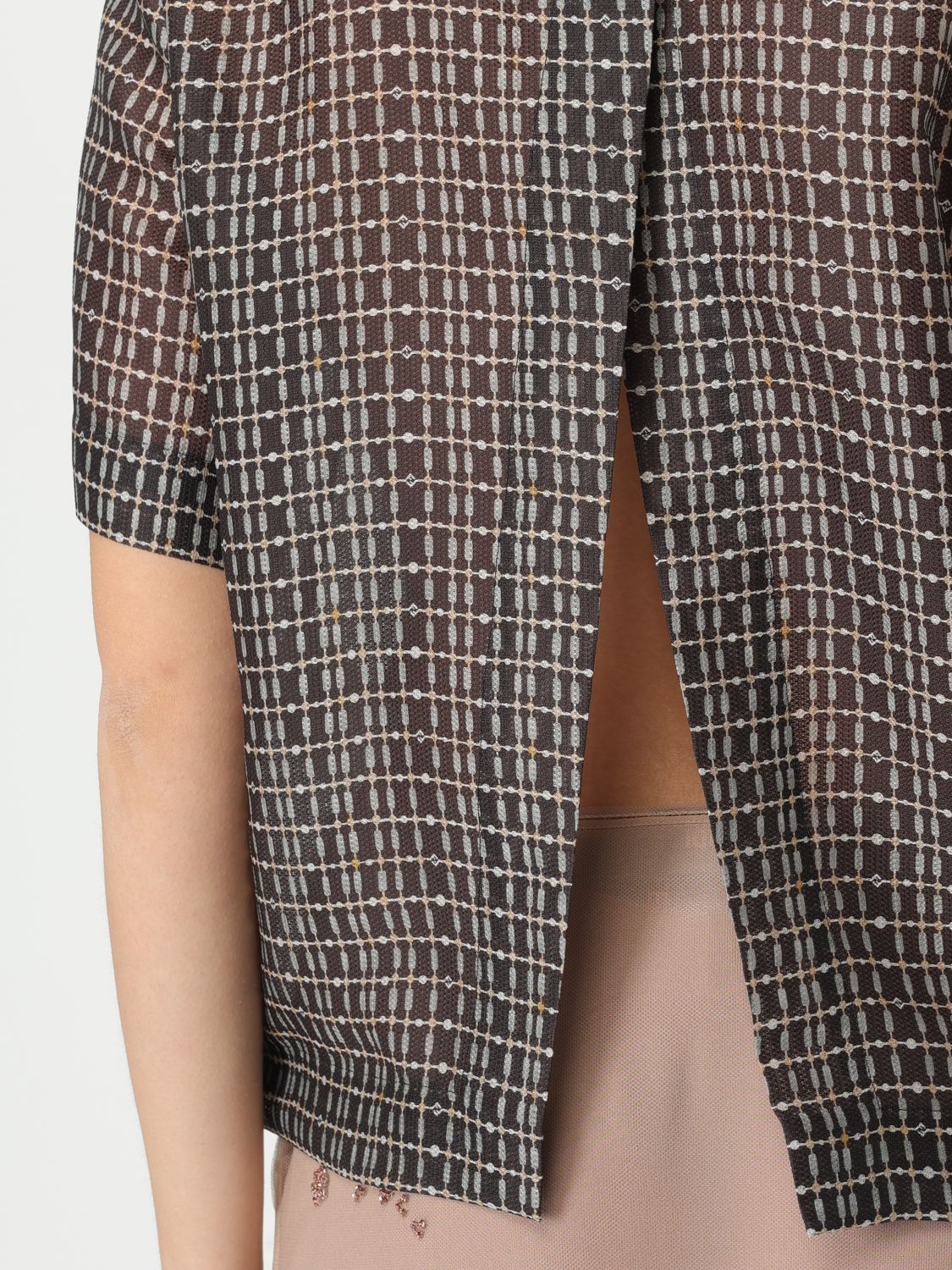 Fendi Polo Shirt Woman Brown