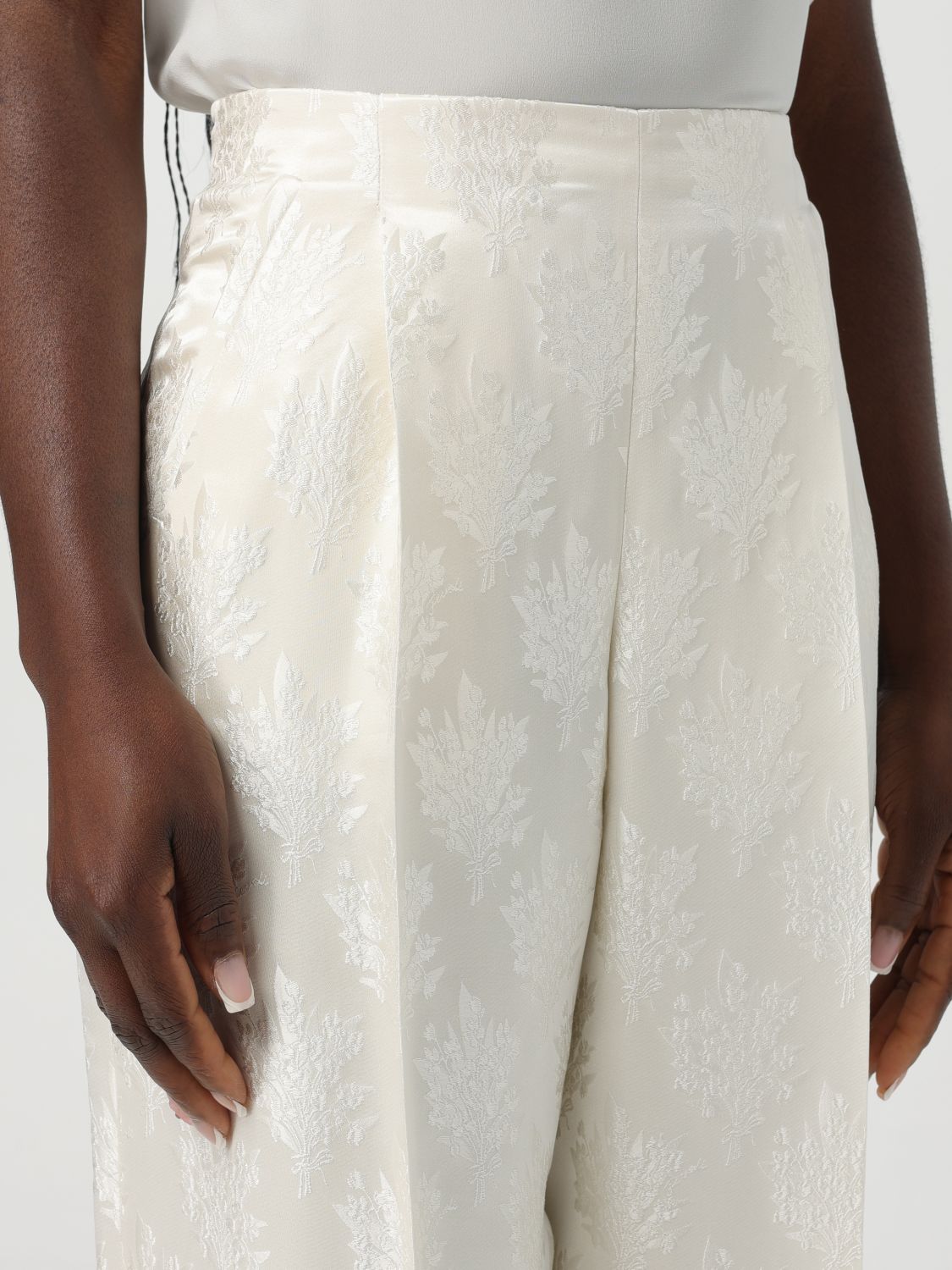 Fendi Pants Woman White