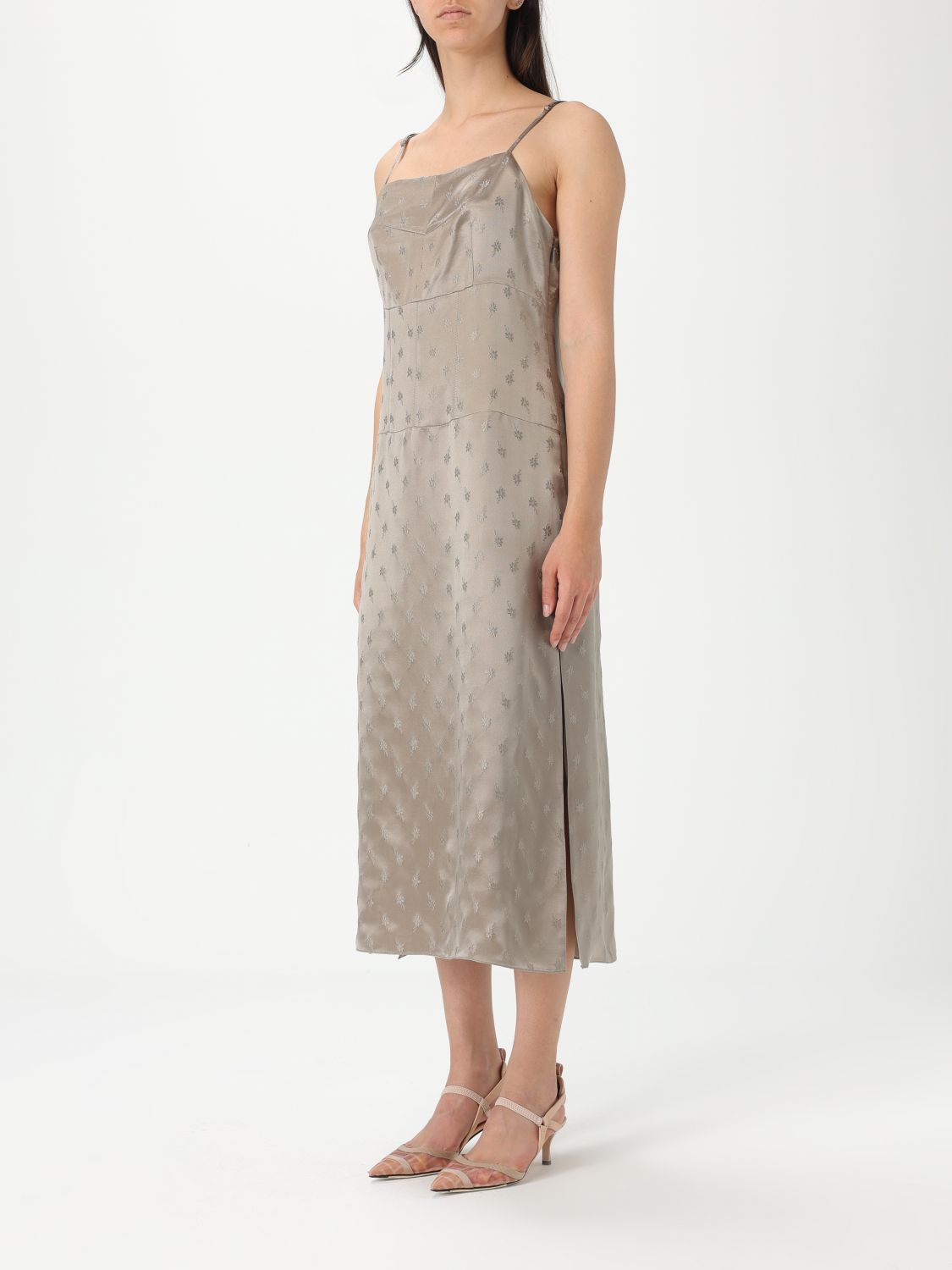 Fendi Dress Woman Beige