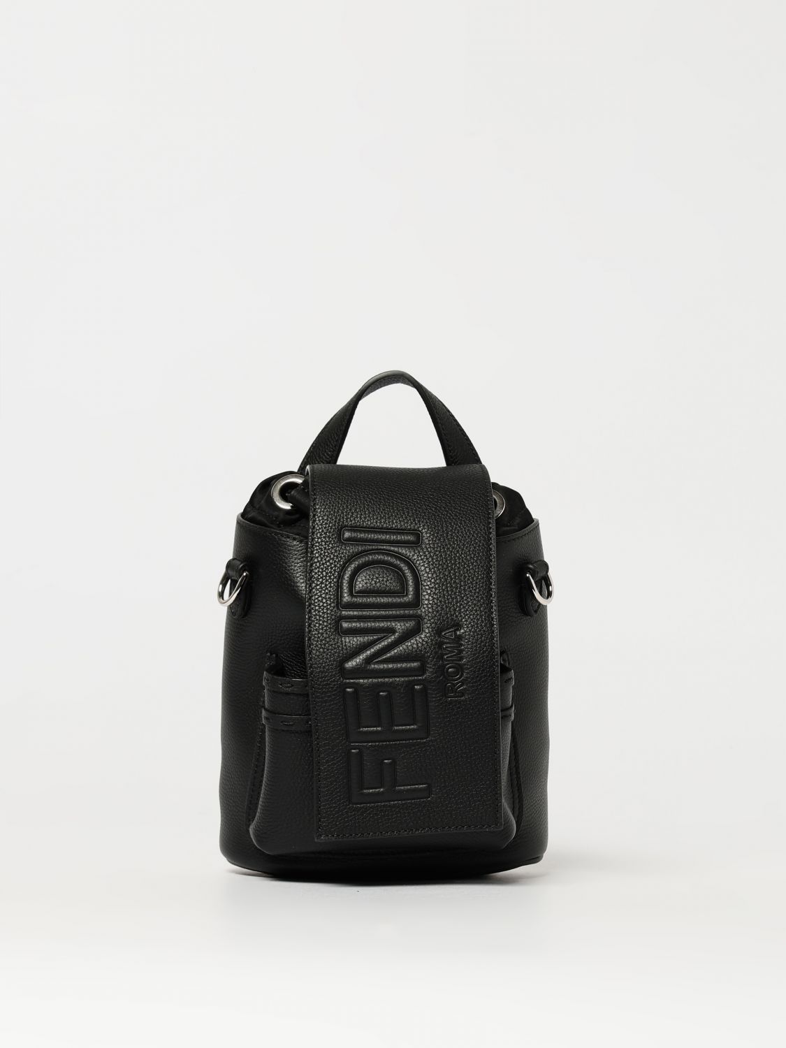 Fendi Backpack Men Black