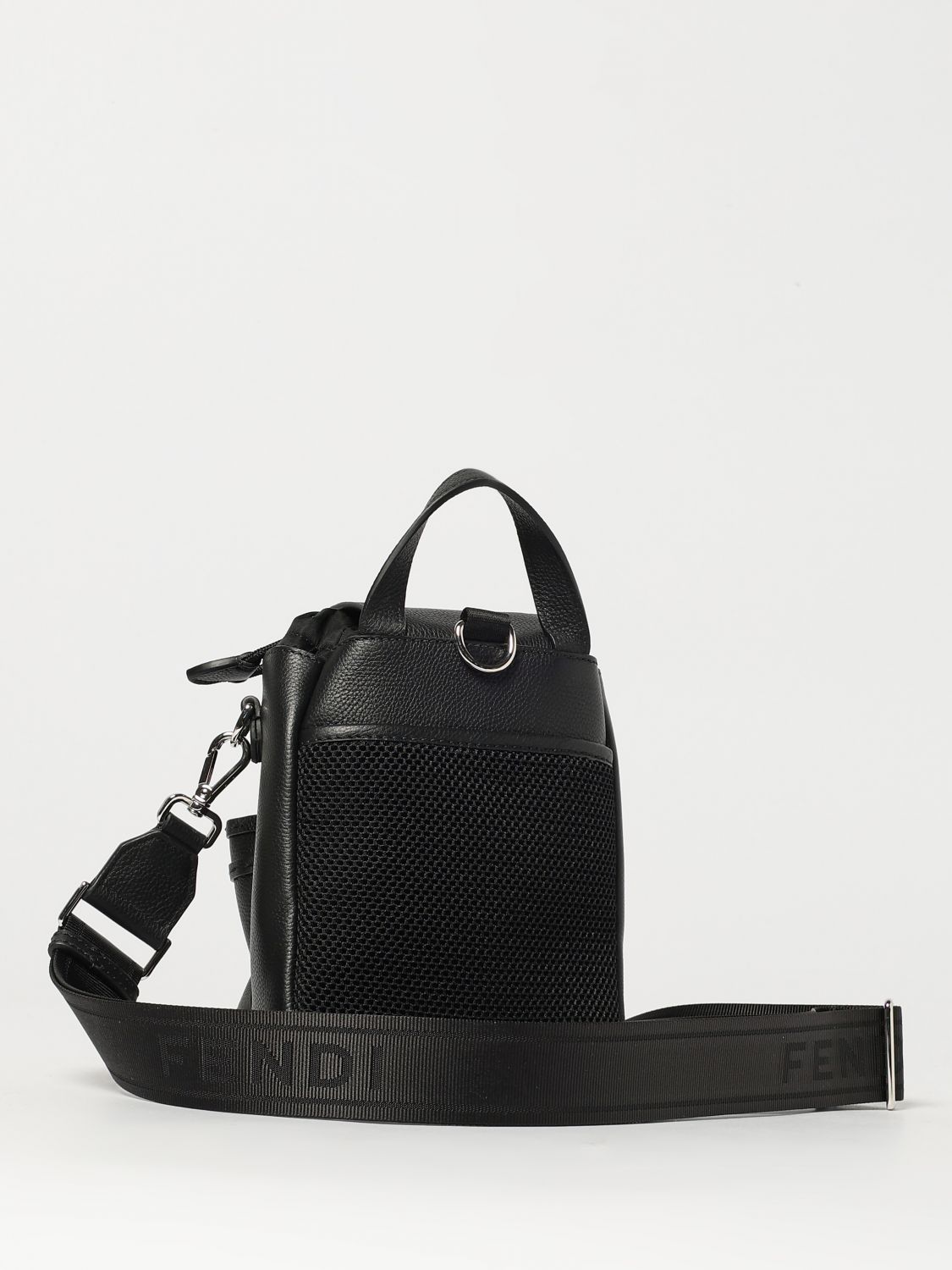 Fendi Backpack Men Black