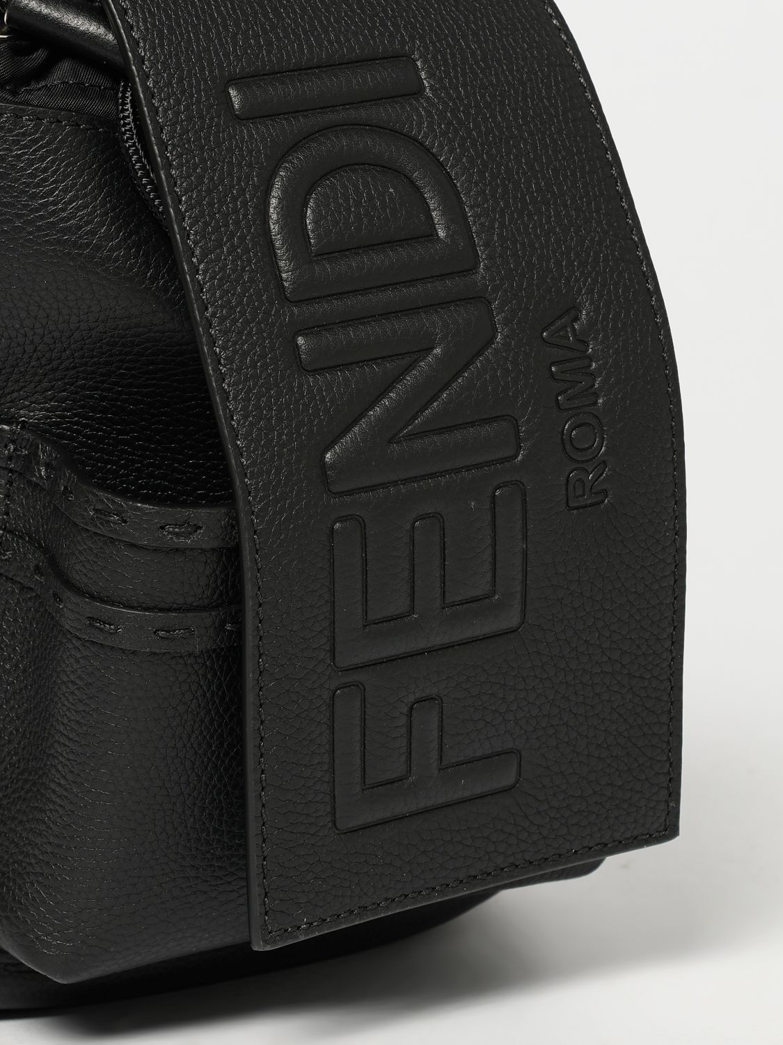 Fendi Backpack Men Black