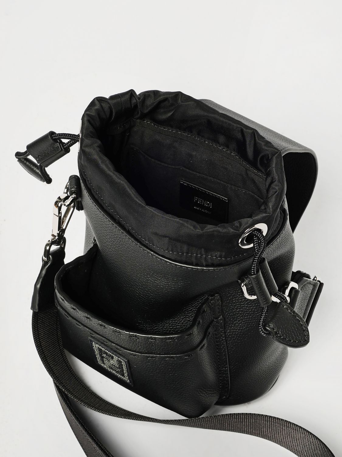 Fendi Backpack Men Black