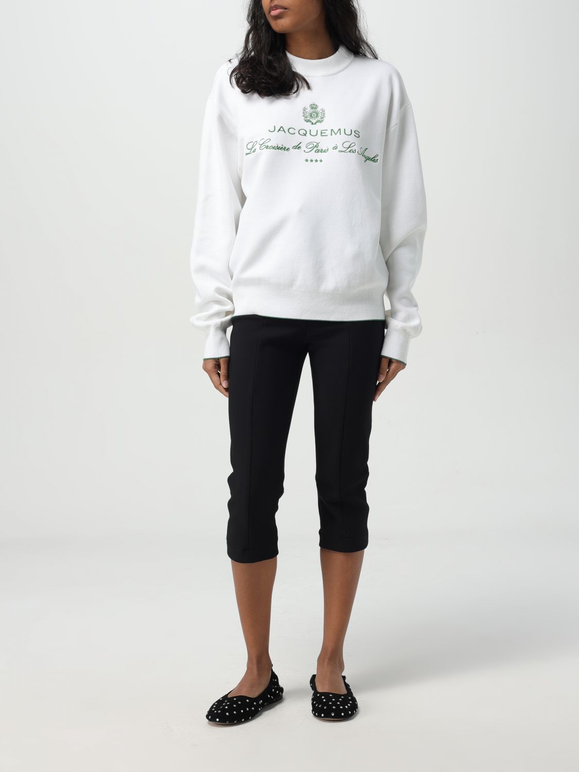Jacquemus Sweatshirt Woman White