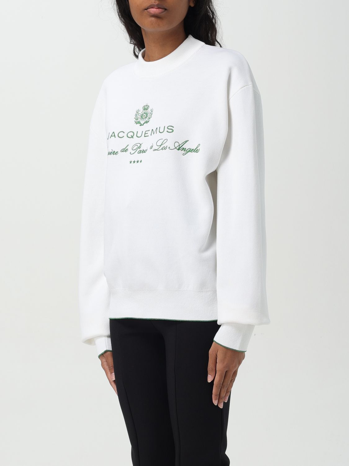 Jacquemus Sweatshirt Woman White