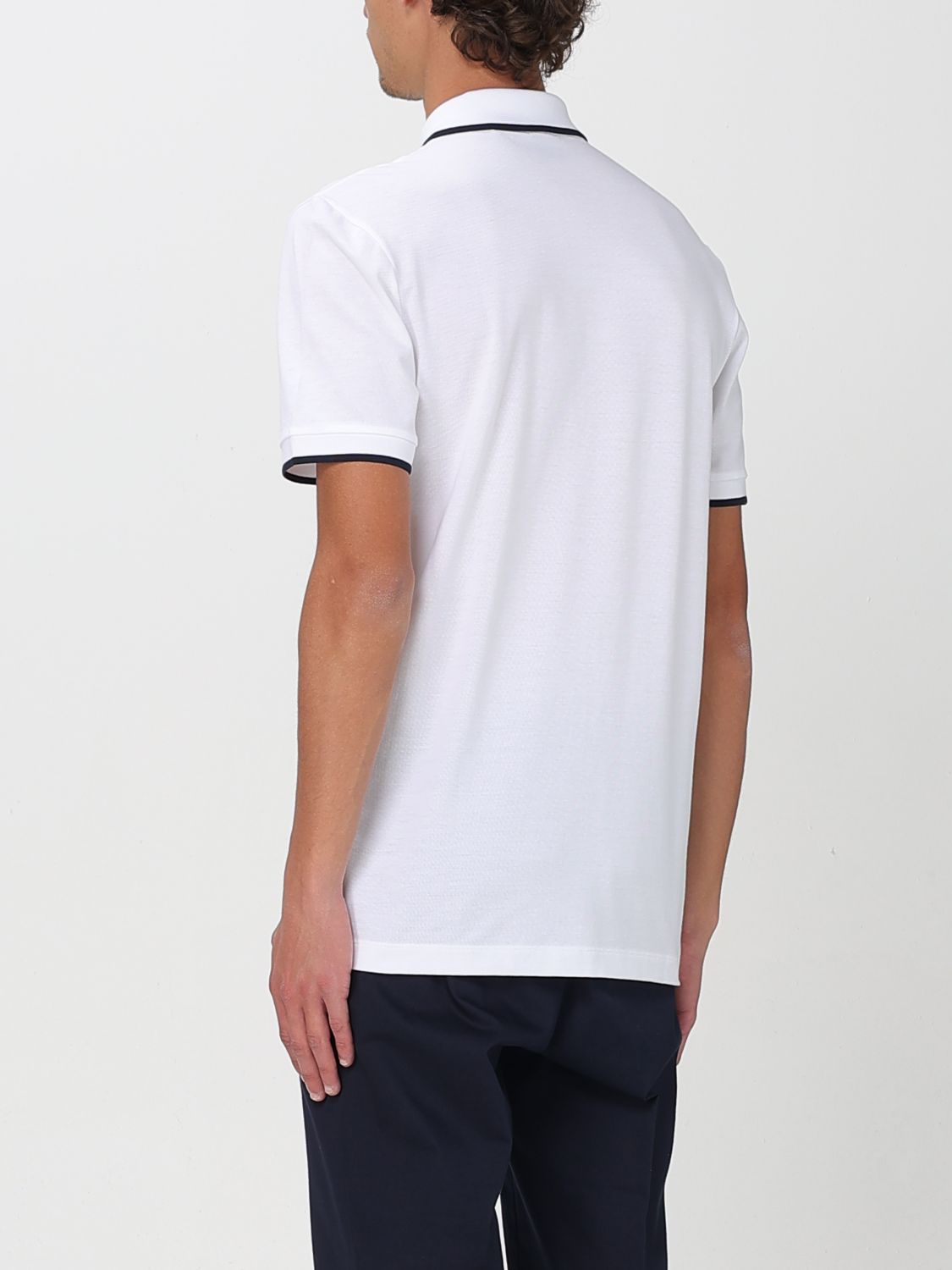 Boss Polo Shirt Men Blue