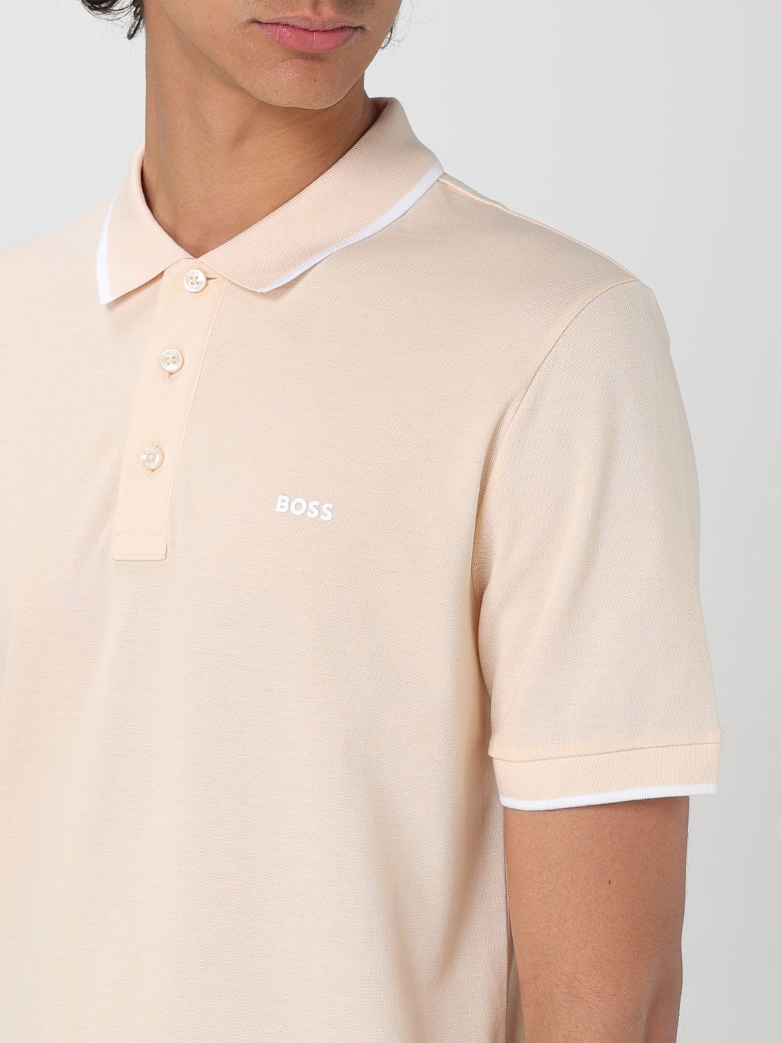 Boss Polo Shirt Men Blue