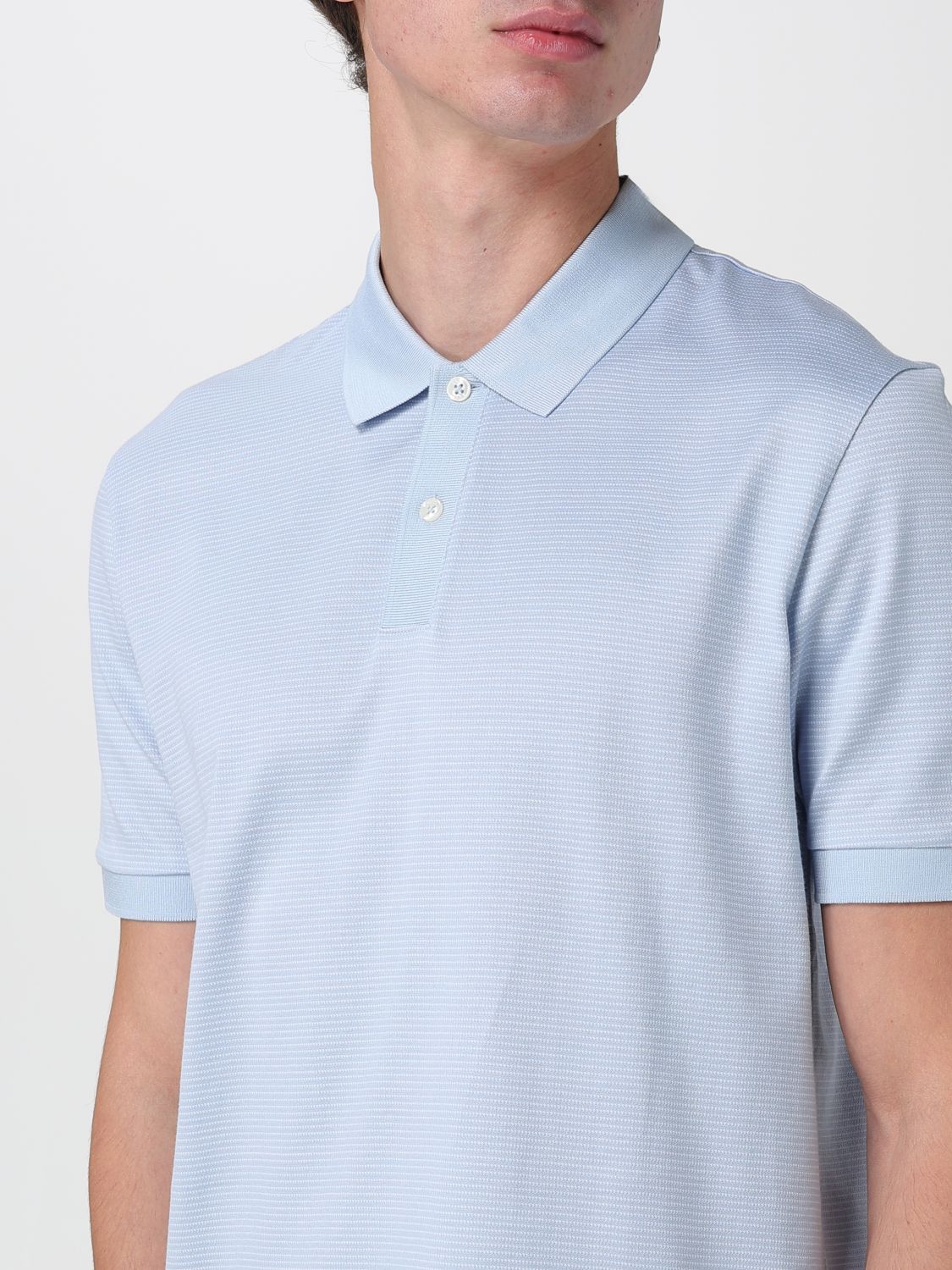 Boss Polo Shirt Men Beige