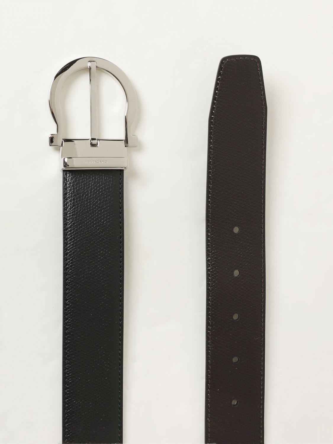 Ferragamo Belt Men Black
