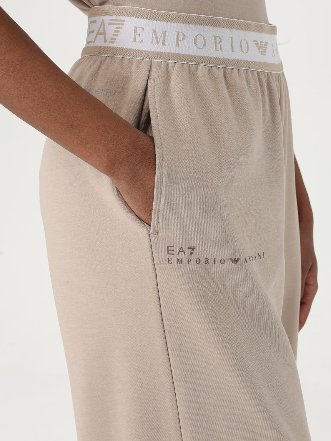 Ea7 Pants Woman Grey