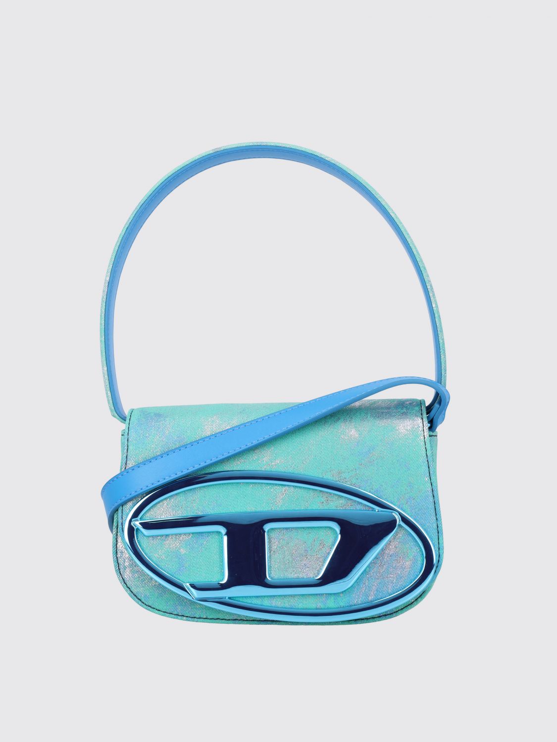 Diesel Handbag Woman Gnawed Blue