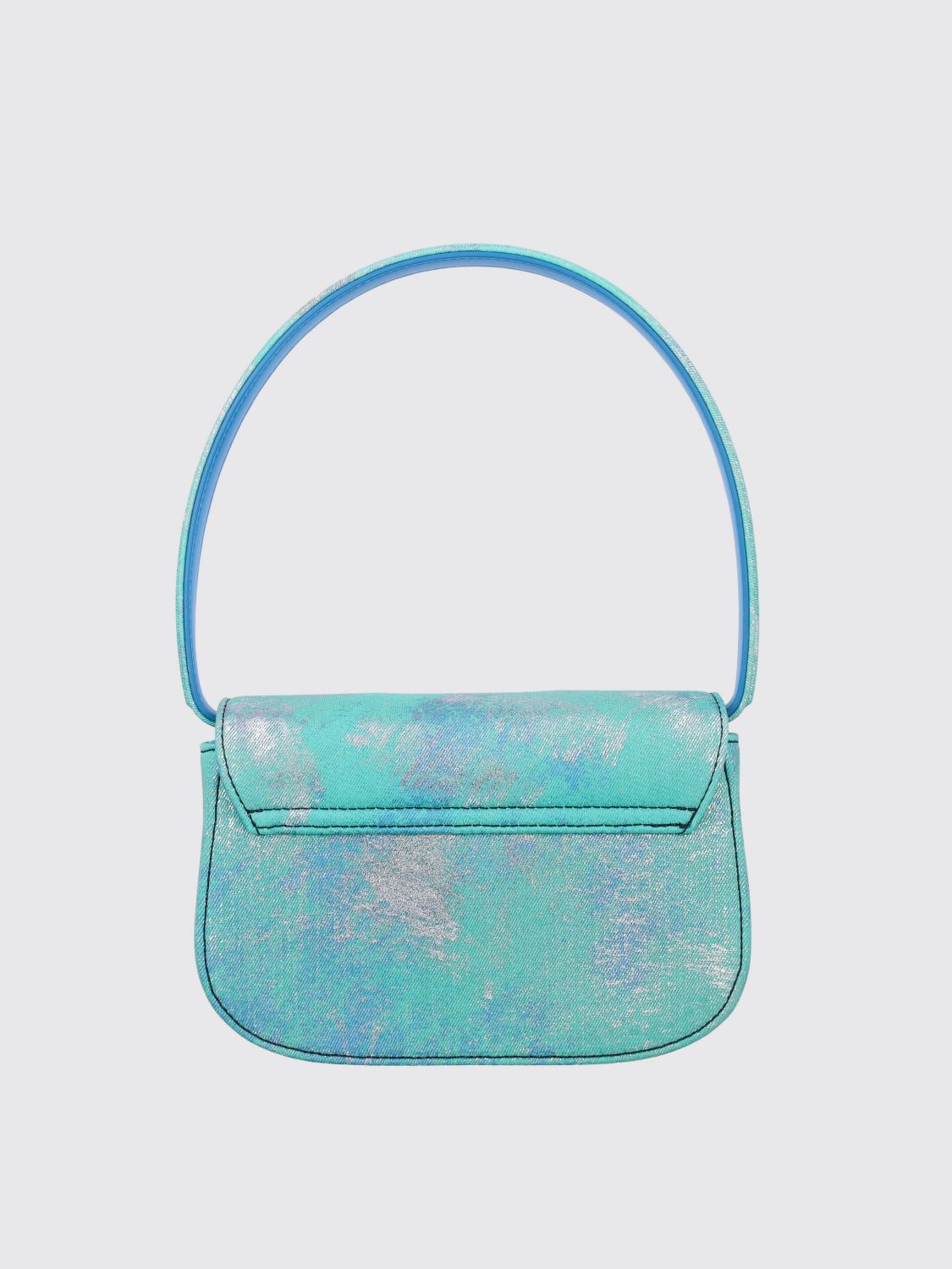 Diesel Handbag Woman Gnawed Blue