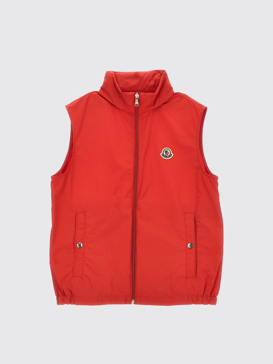 Moncler Waistcoat Kids Red