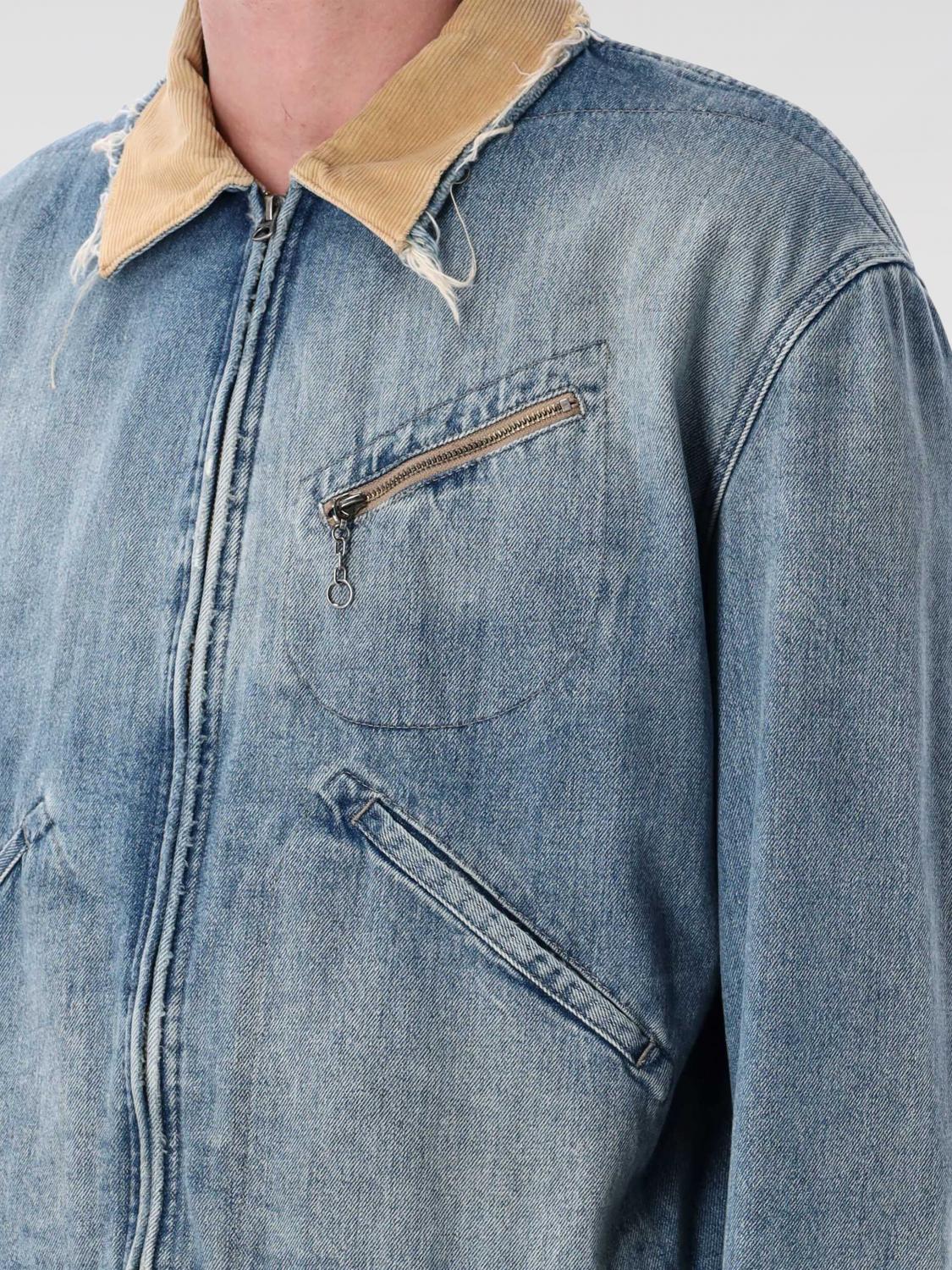 Maison Margiela Jacket Men Blue