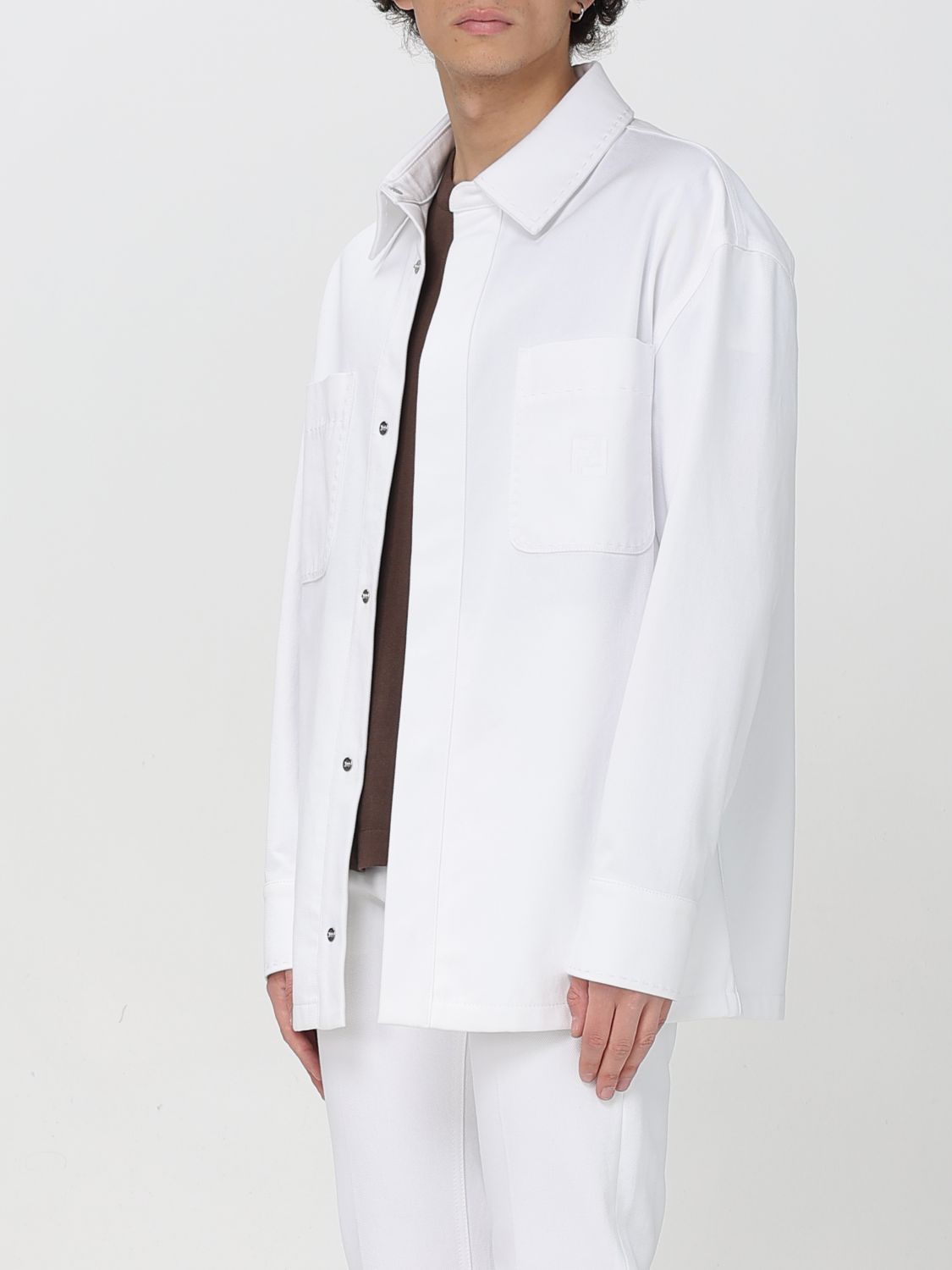 Fendi Shirt Men White