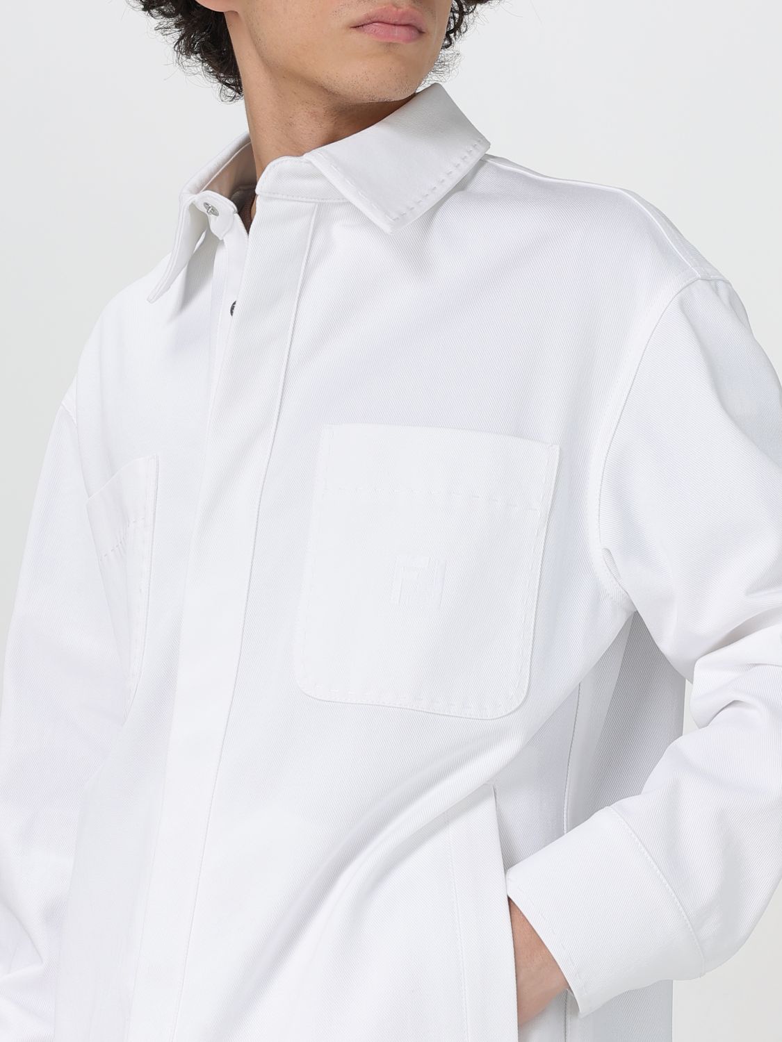 Fendi Shirt Men White