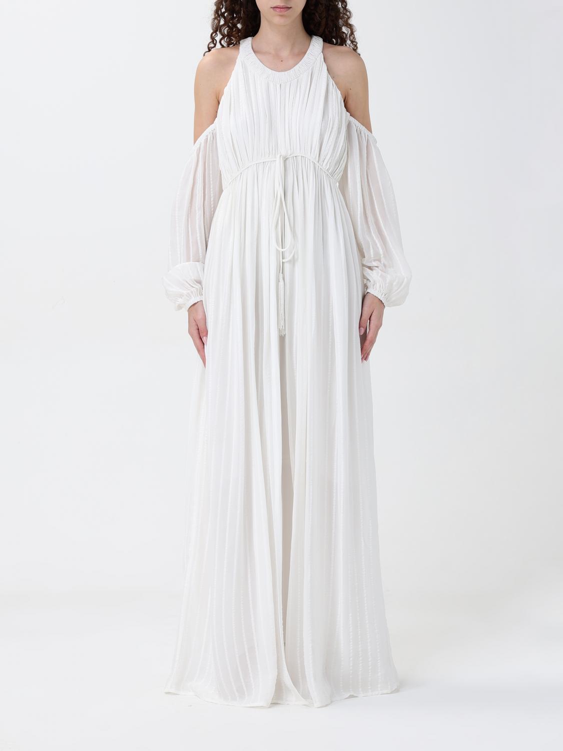 Pinko Dress Woman White
