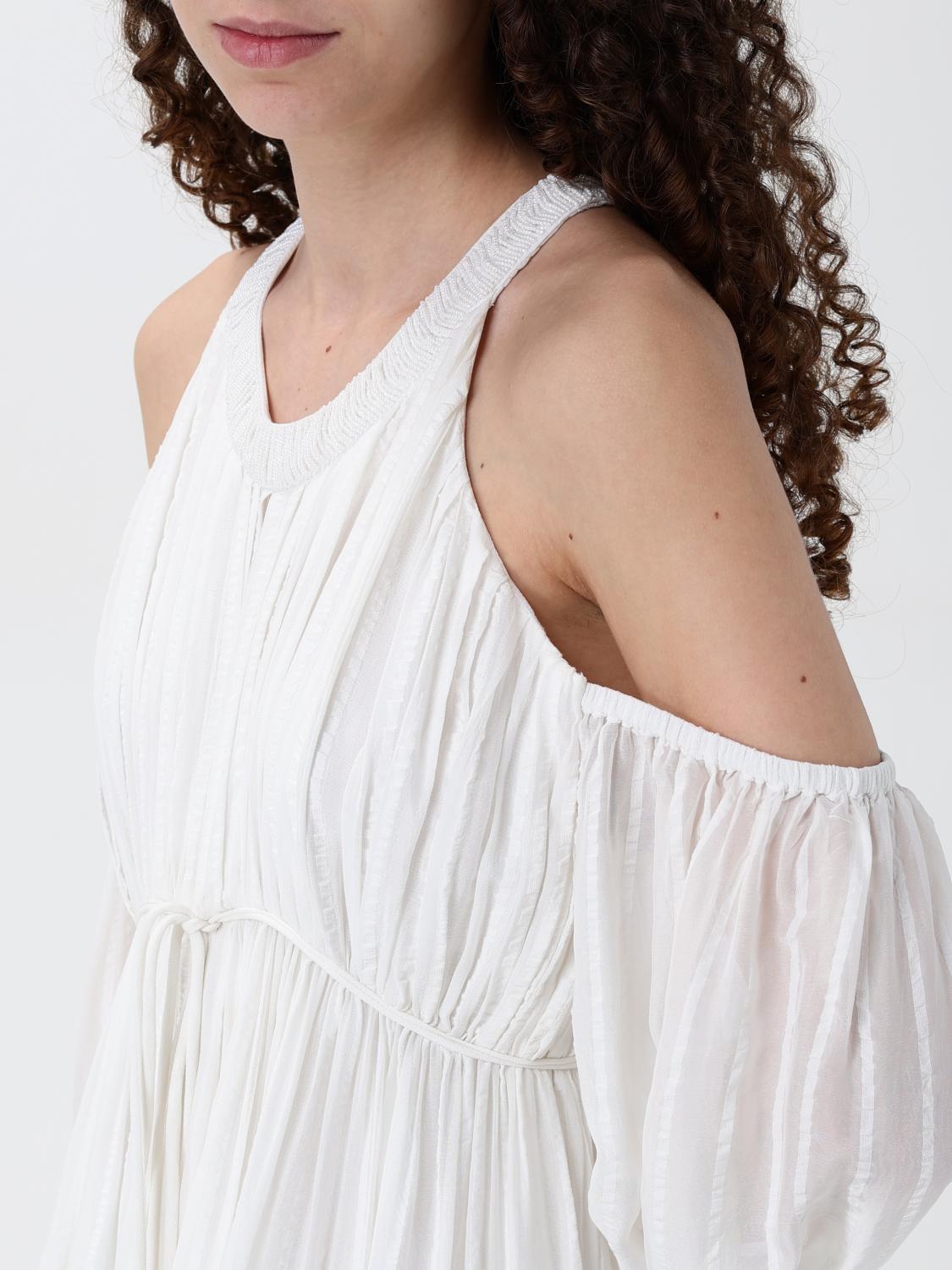Pinko Dress Woman White