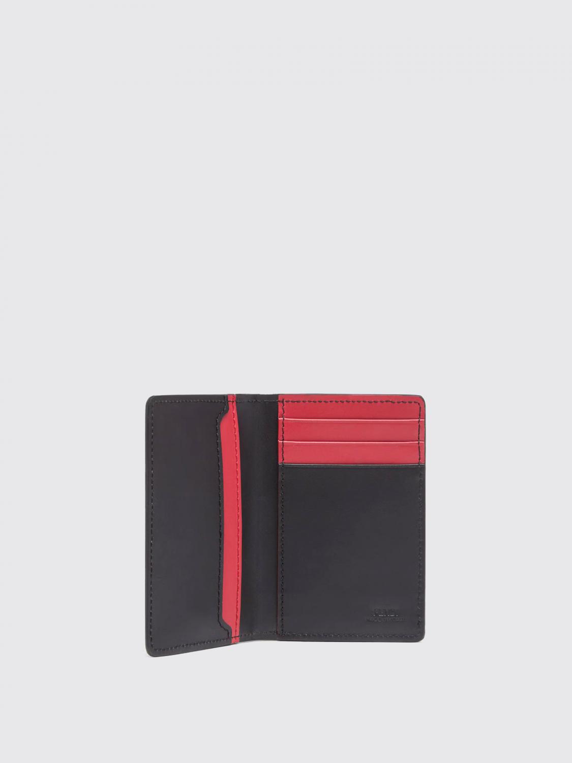 Fendi Wallet Men Black