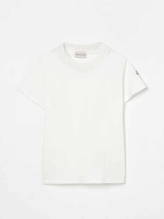 Moncler T Shirt Kids White