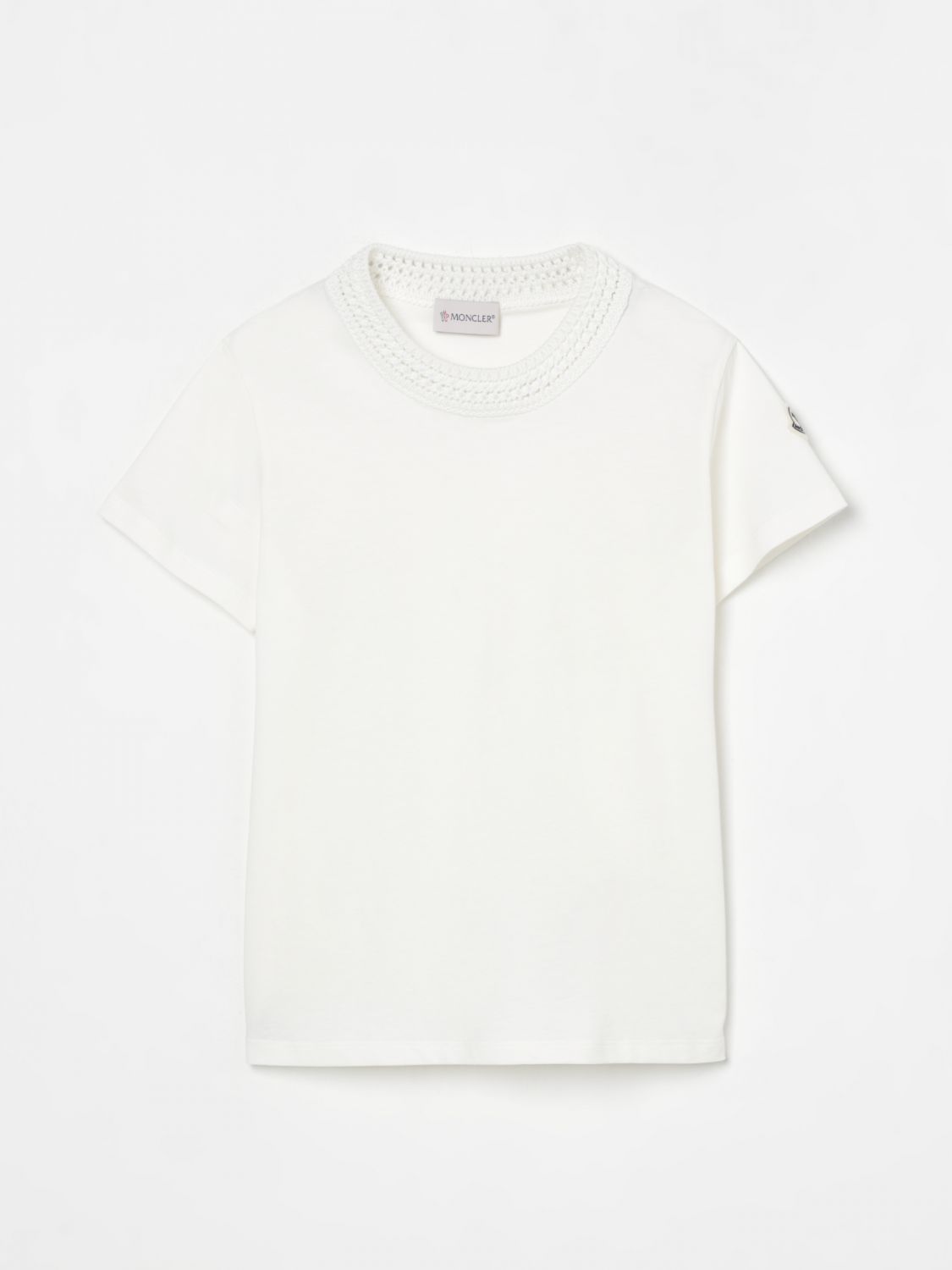 Moncler T Shirt Kids White
