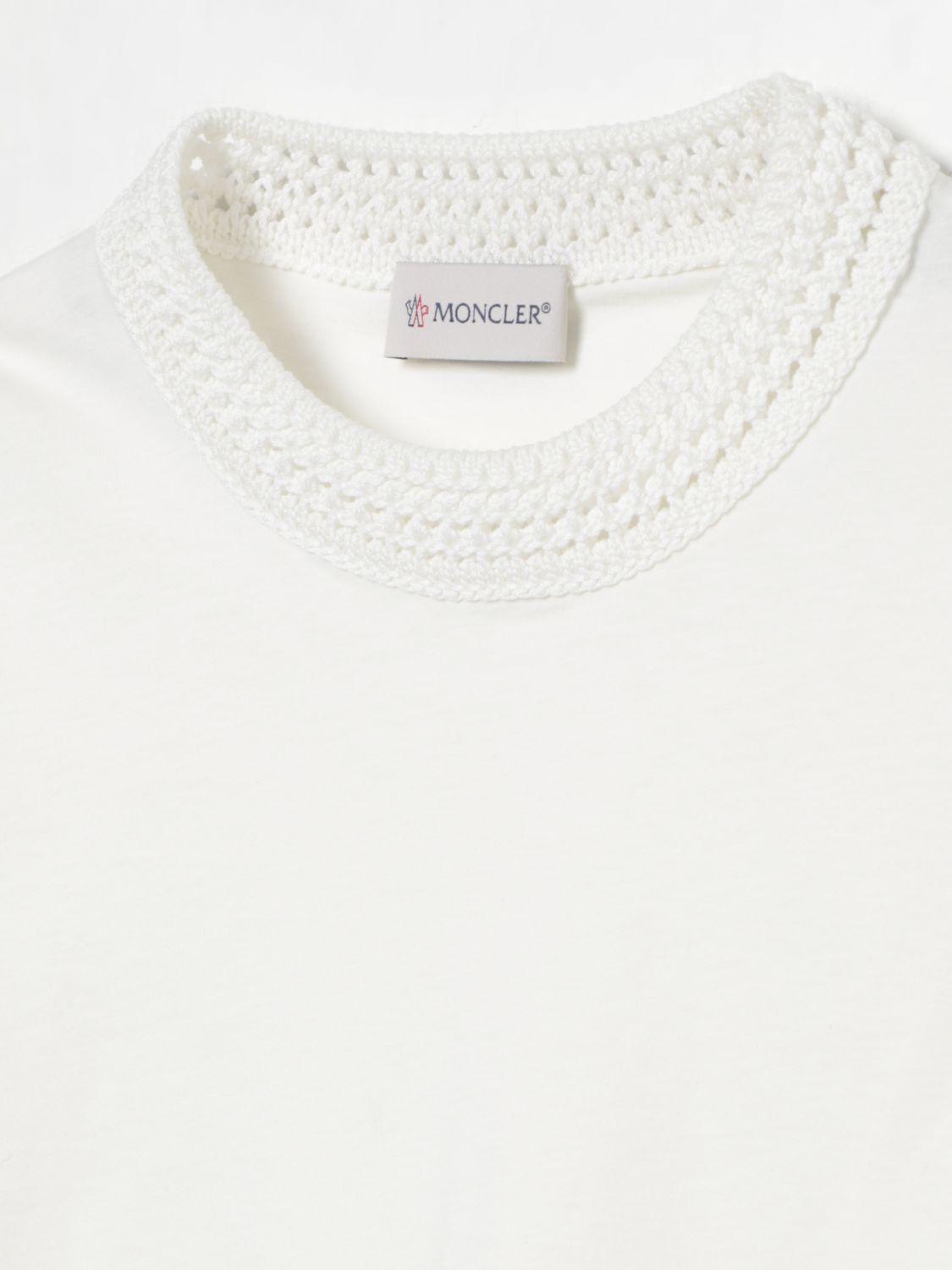 Moncler T Shirt Kids White
