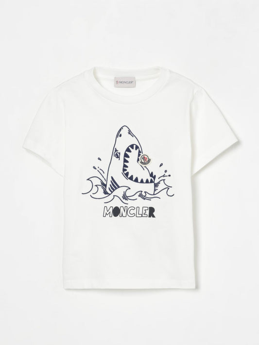Moncler T Shirt Kids White