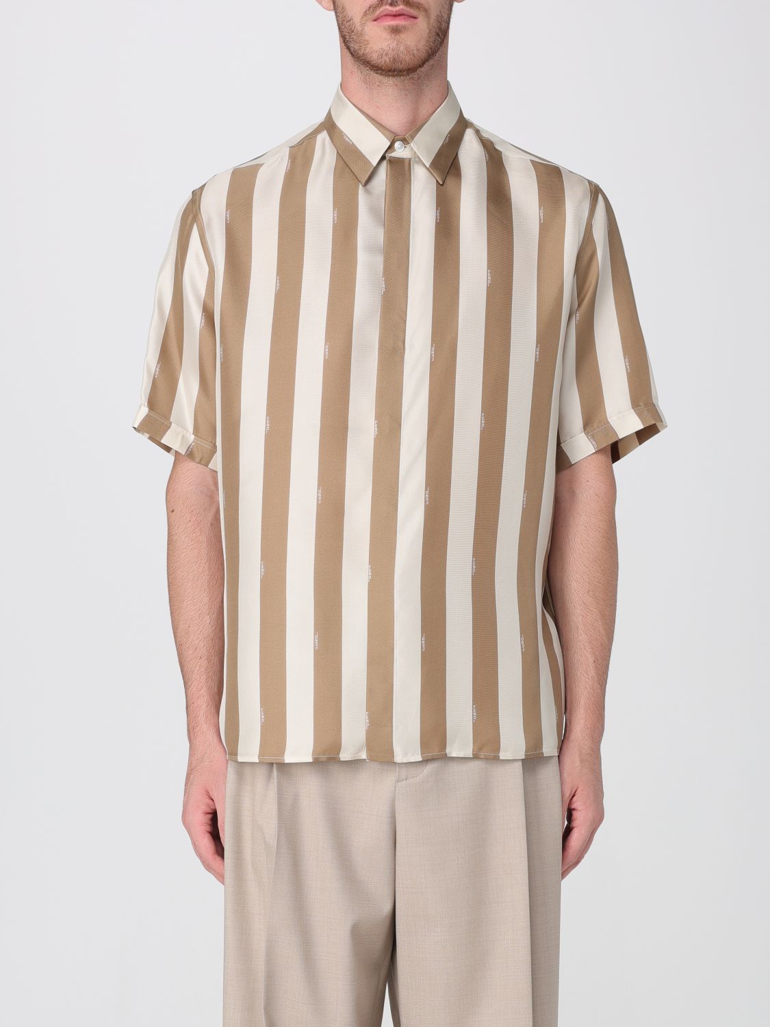 Fendi T Shirt Men Beige