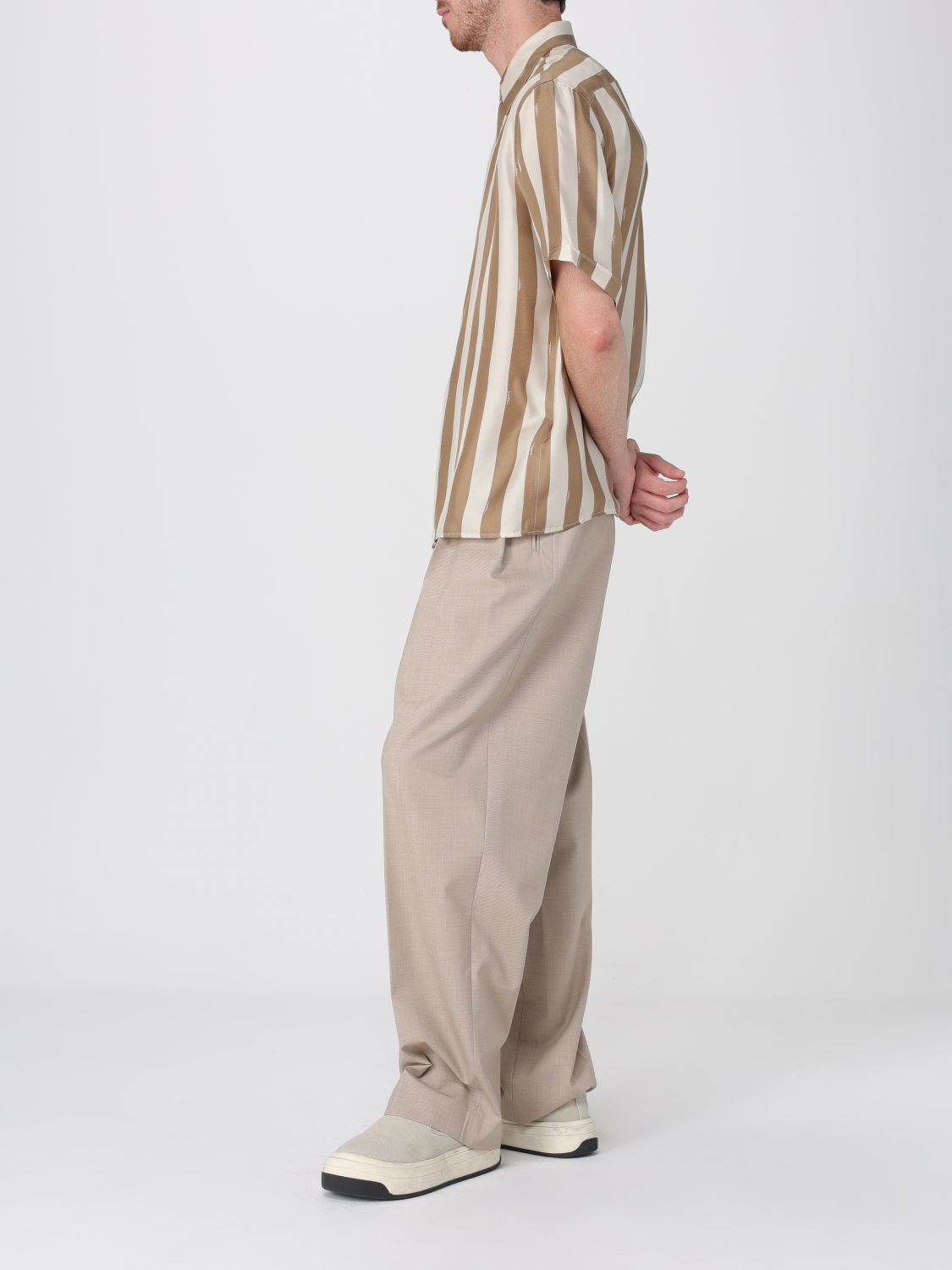 Fendi T Shirt Men Beige