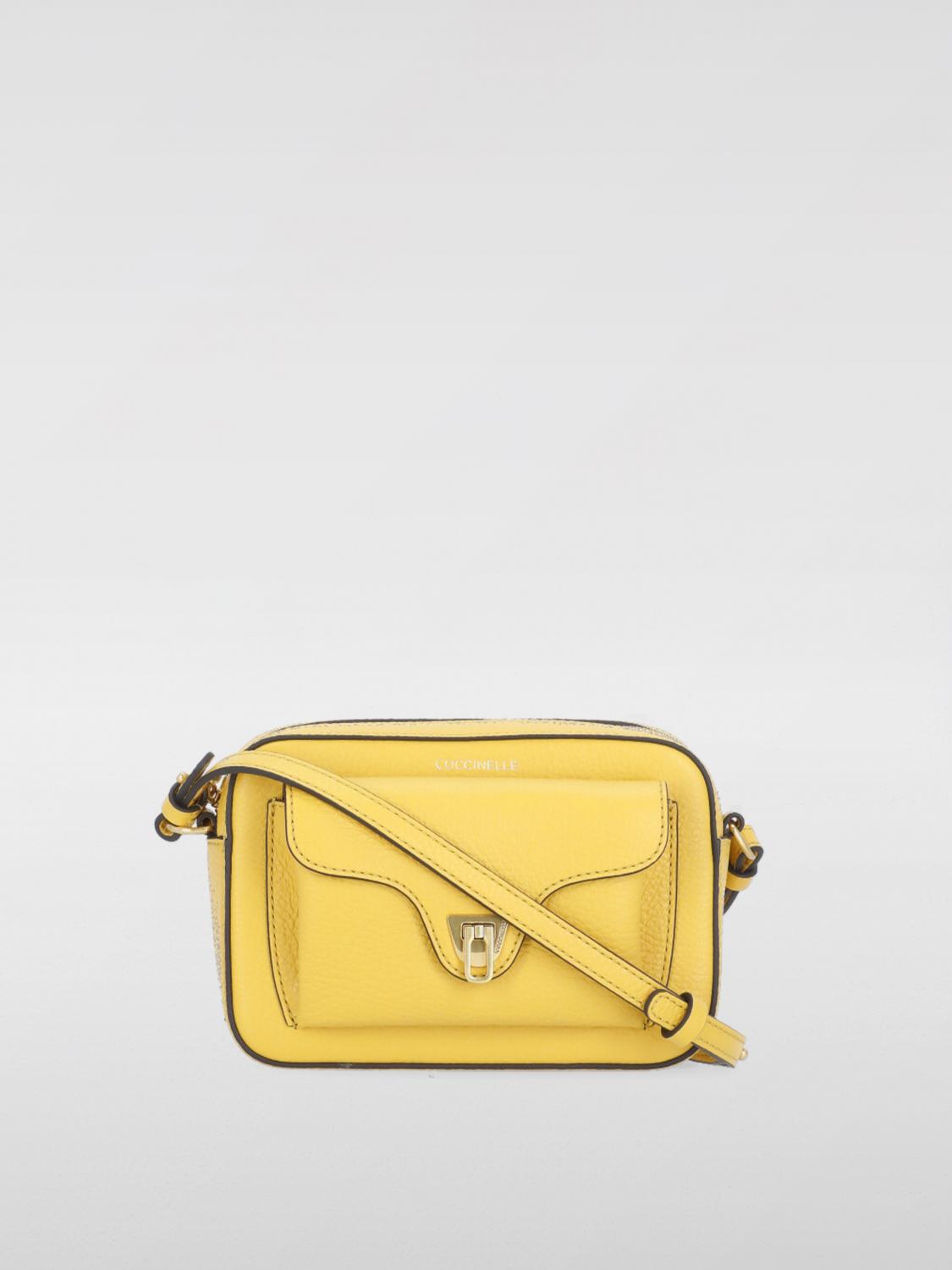 Coccinelle Mini Bag Woman Yellow