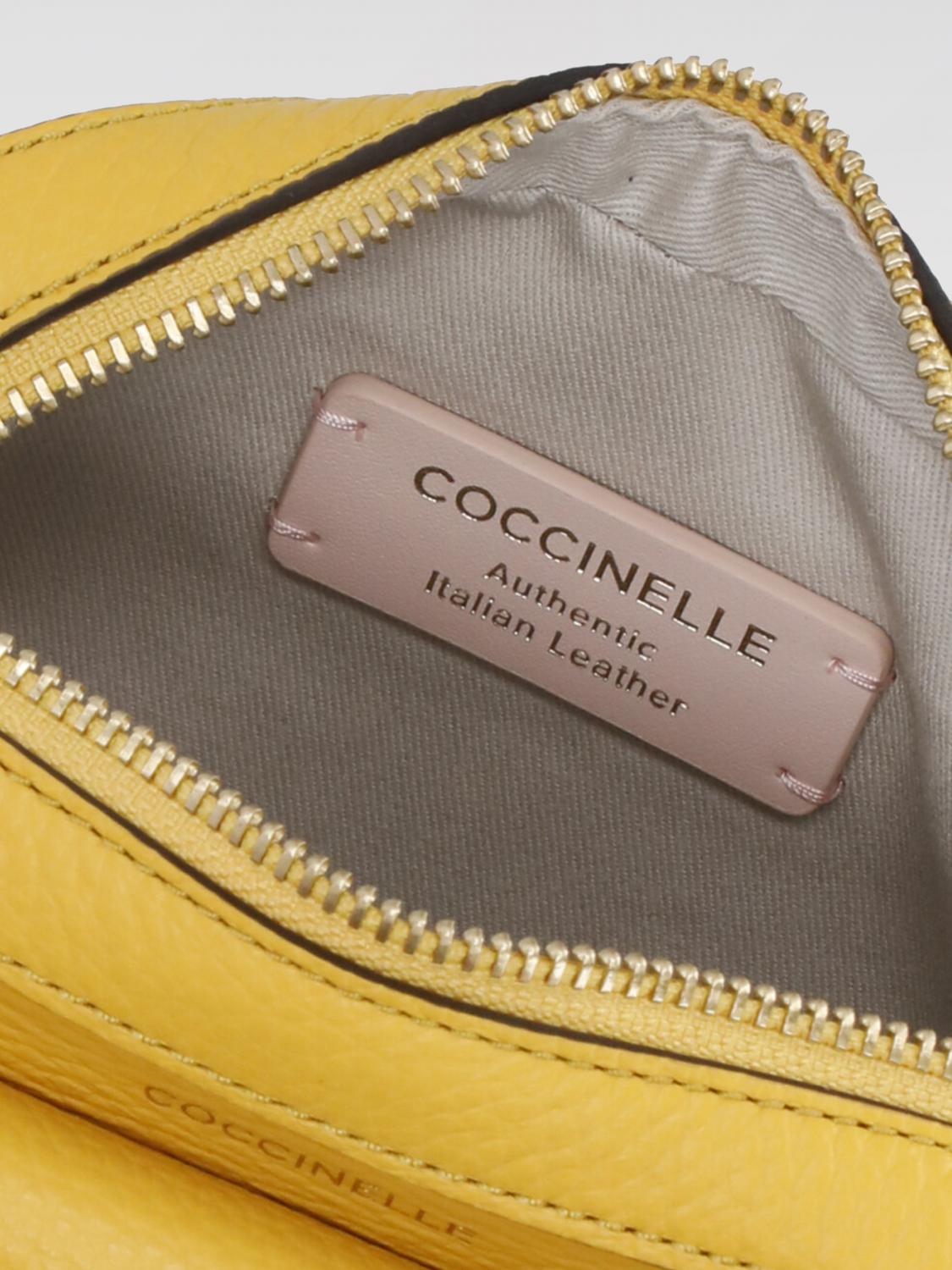 Coccinelle Mini Bag Woman Yellow