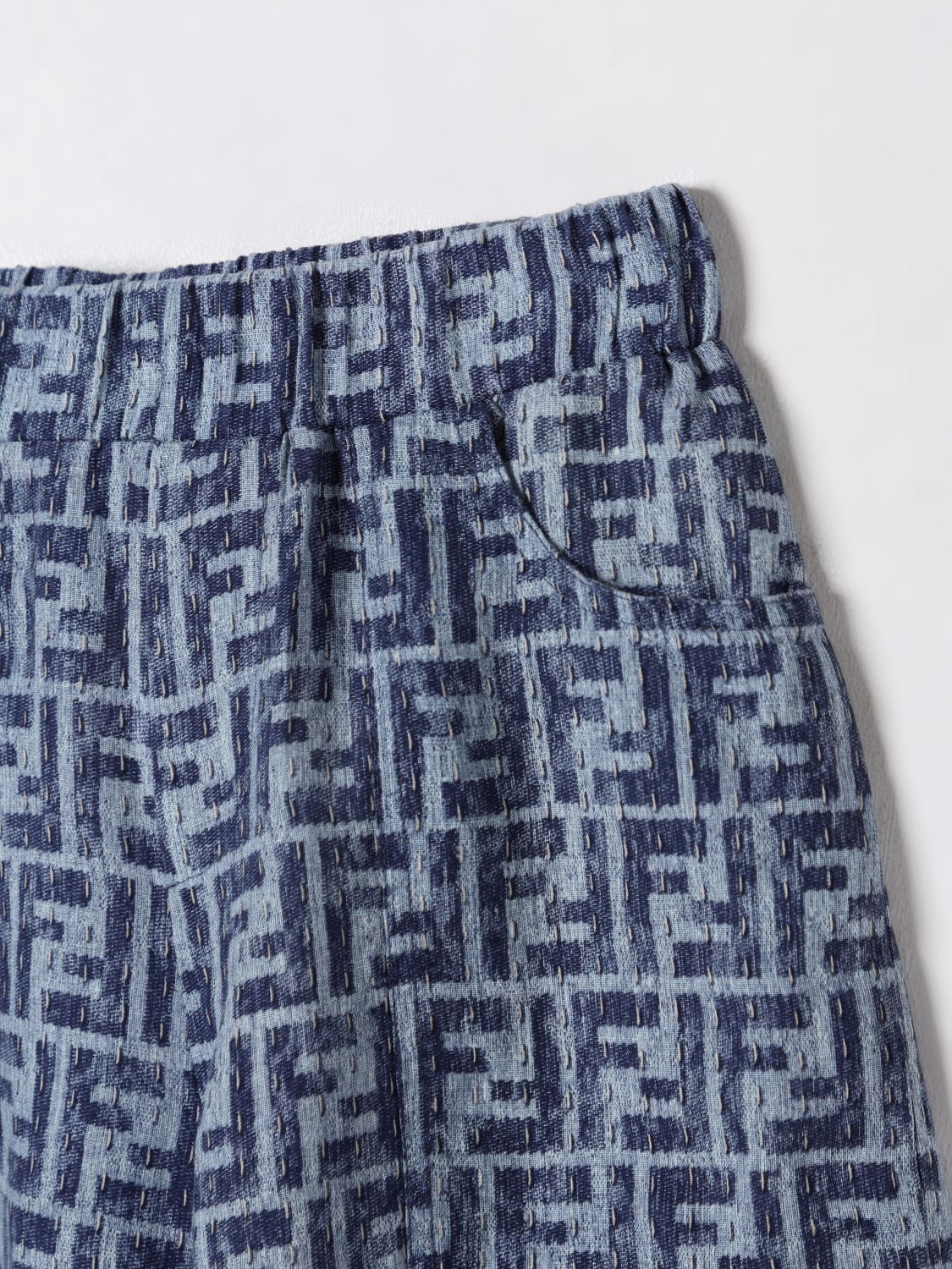 Fendi Short Kids Blue