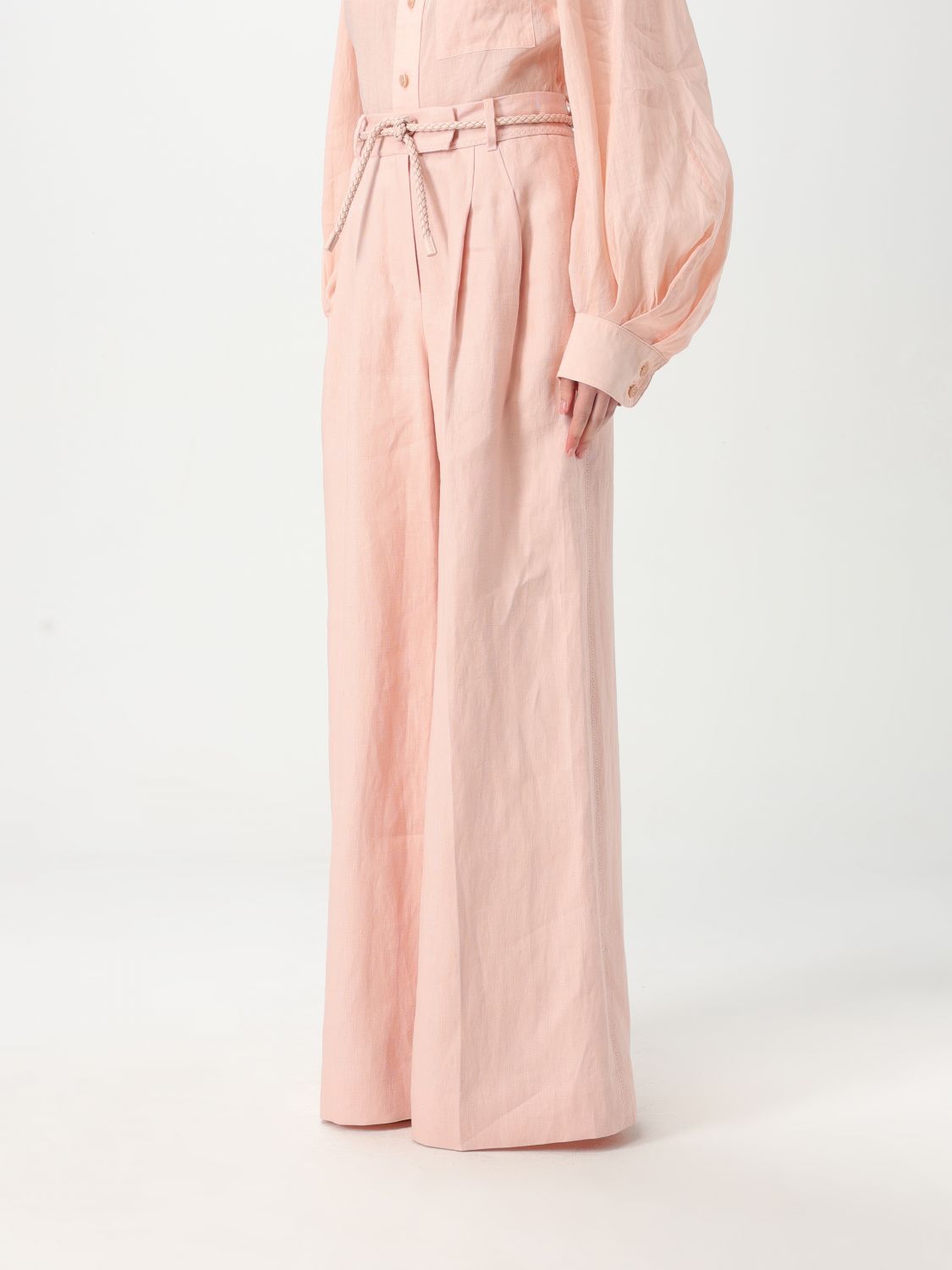 Zimmermann Pants Woman Pink